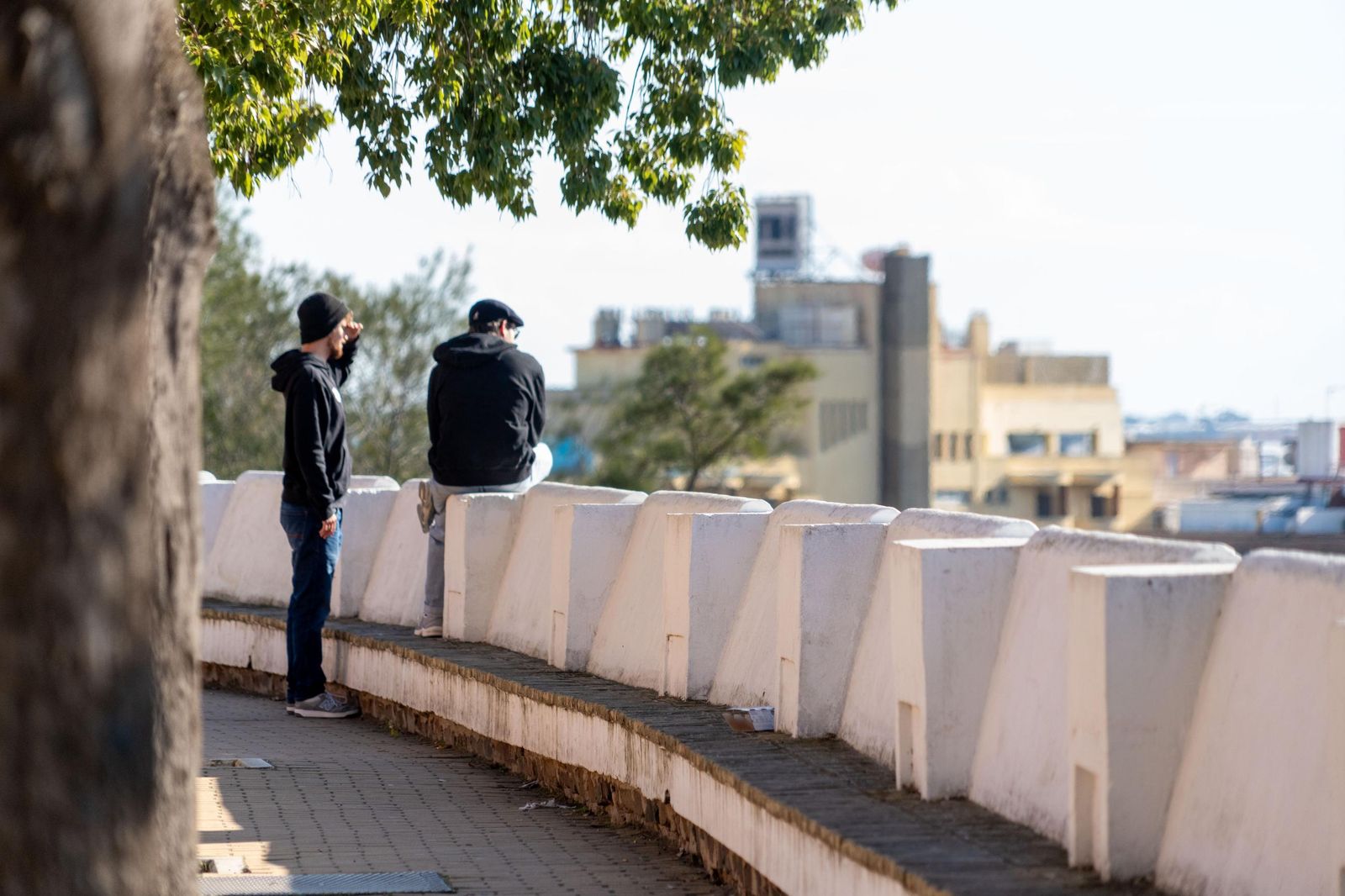 Imágenes de la fiesta del 31 de diciembre en las calles de Huelva