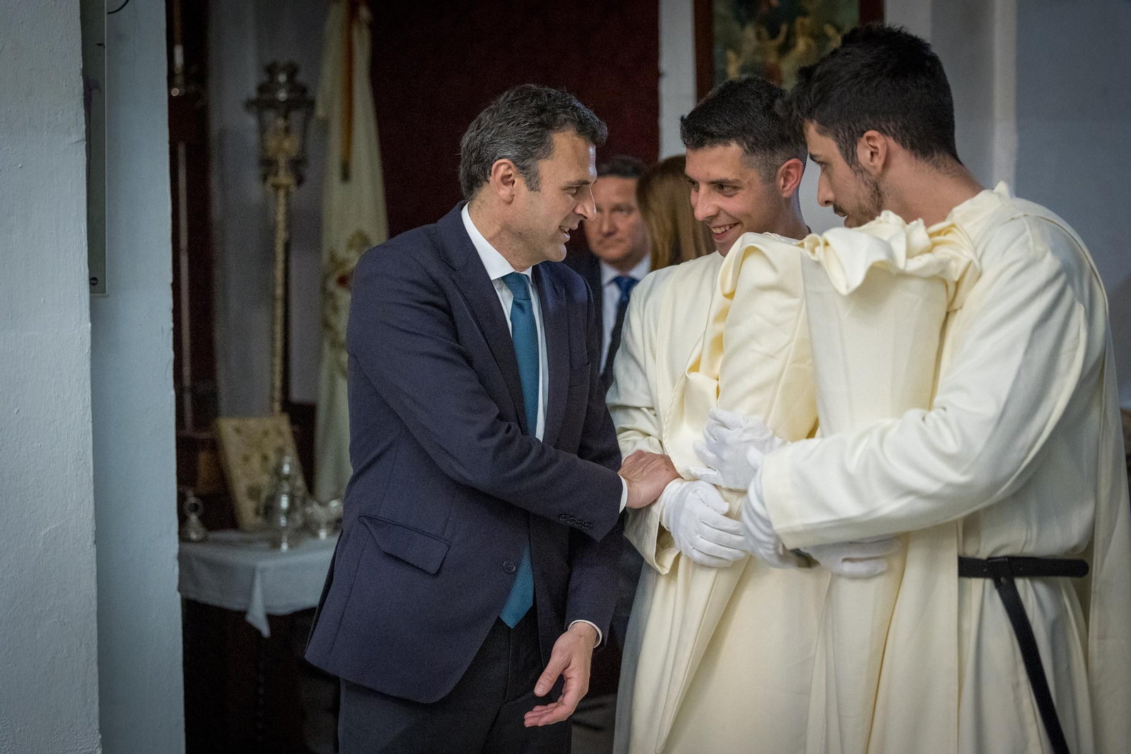 Las imágenes de la salida procesional del Nazareno de la Obediencia en la Semana Santa de Cádiz 2024