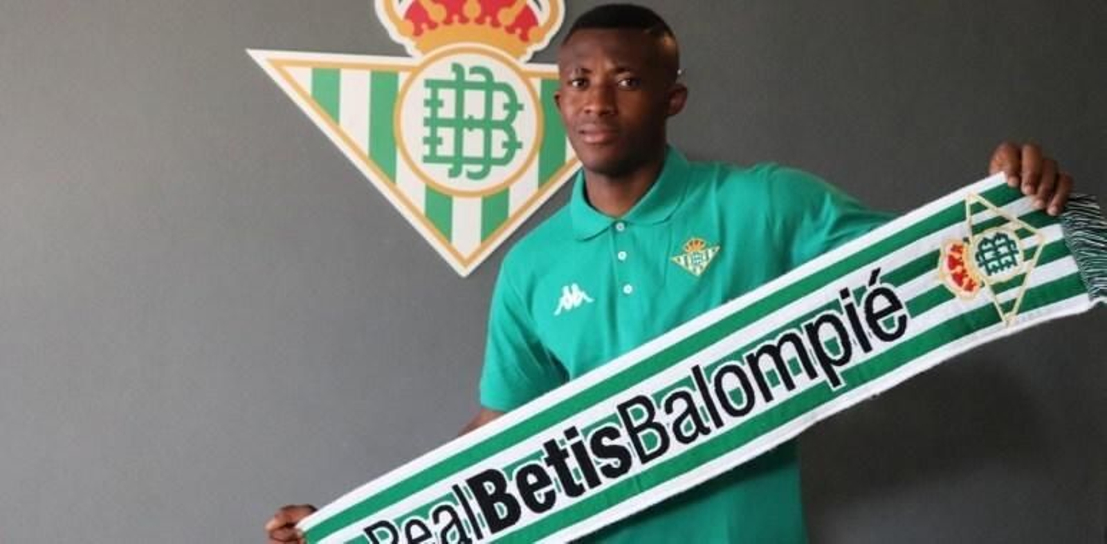 Abdoul Bandaogo, en su presentación con el Real Betis