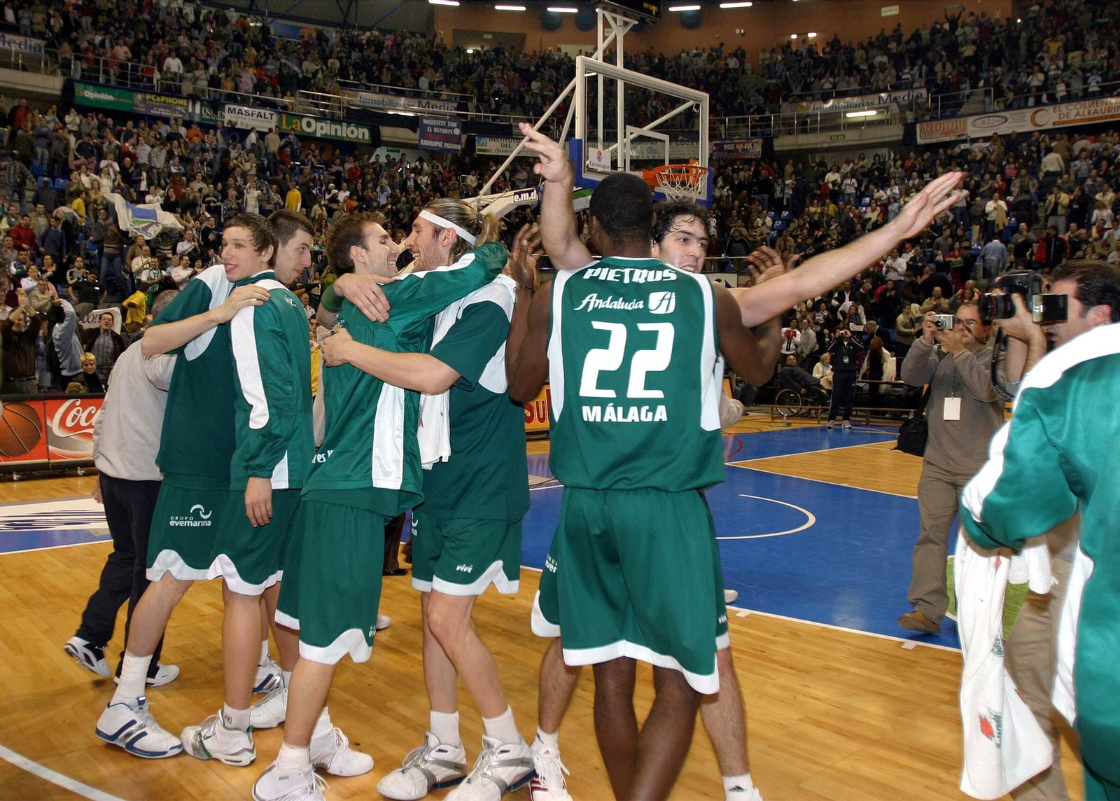 La carrera de Flo Pietrus en el Unicaja, en fotos