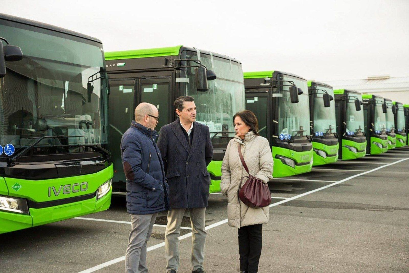 Últimos autobuses comprados por Aucorsa