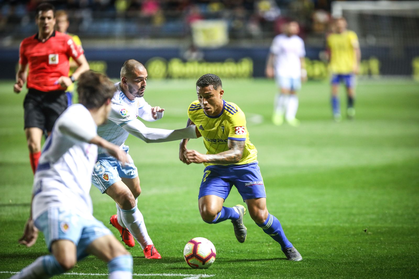 Machís hizo un partidazo la pasada temporada contra el Zaragoza.