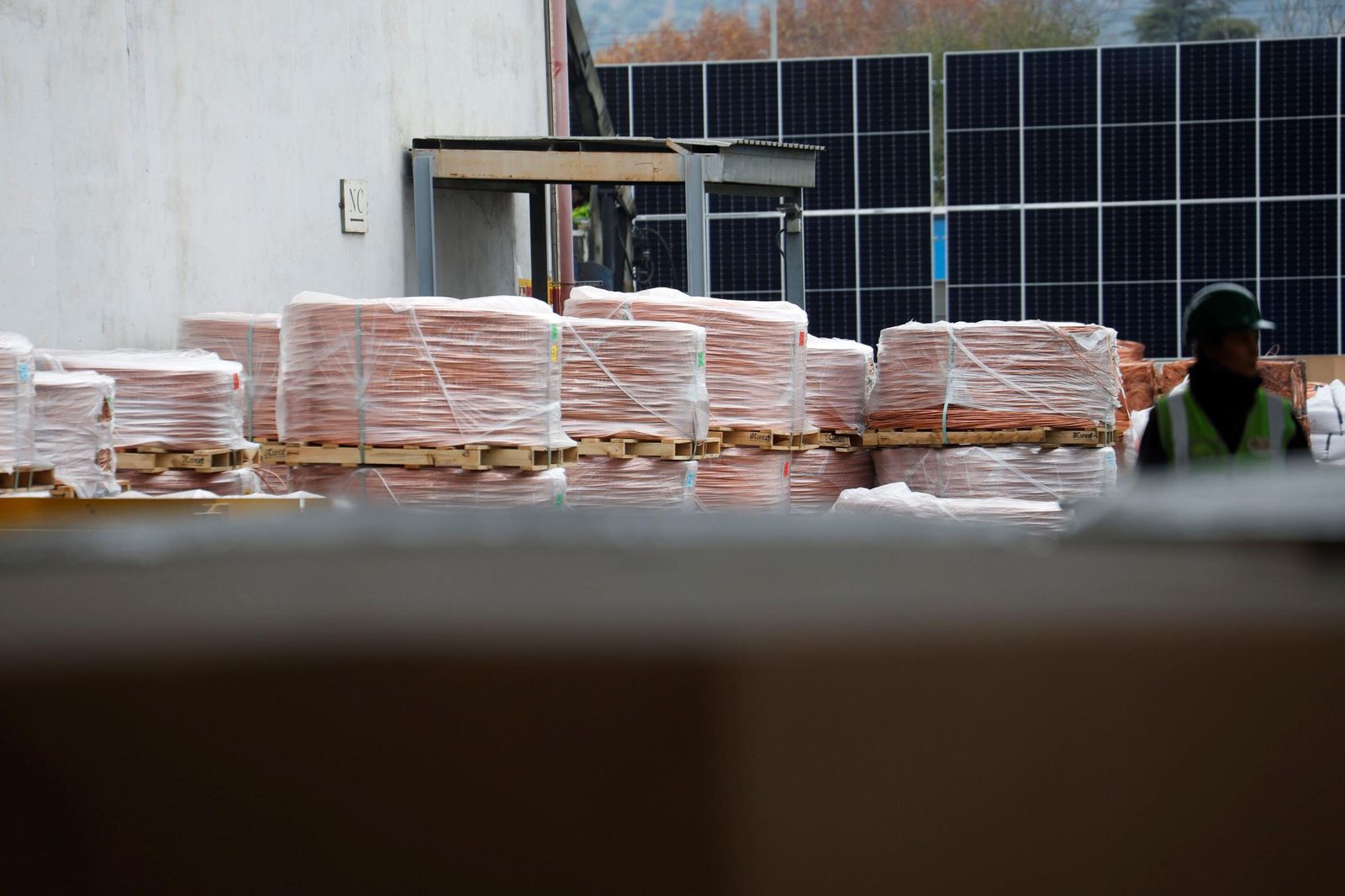 Bobinas de cobre en Córdoba.