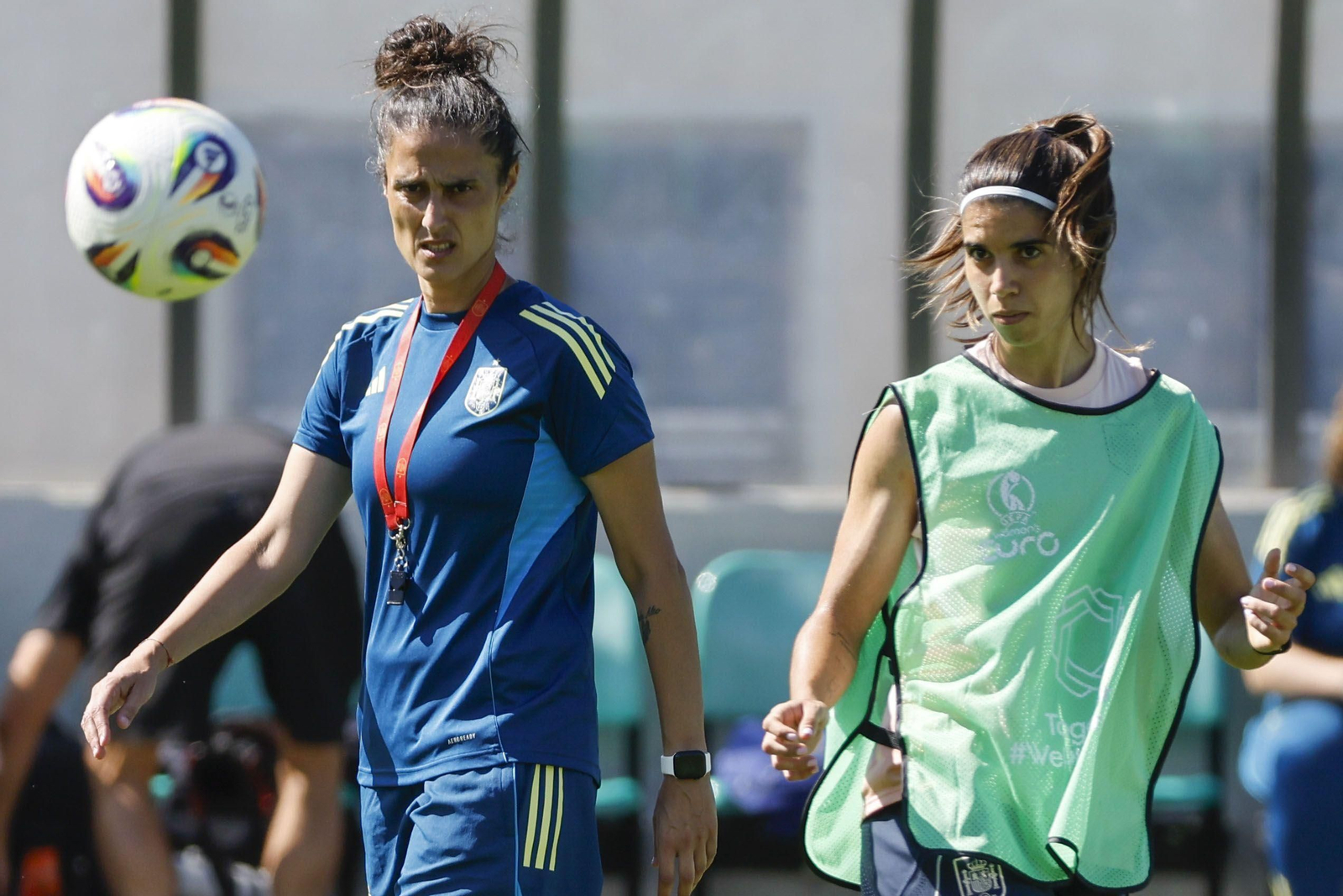 Las fotos de España antes de enfrentarse a Suiza en la Eurocopa femenina