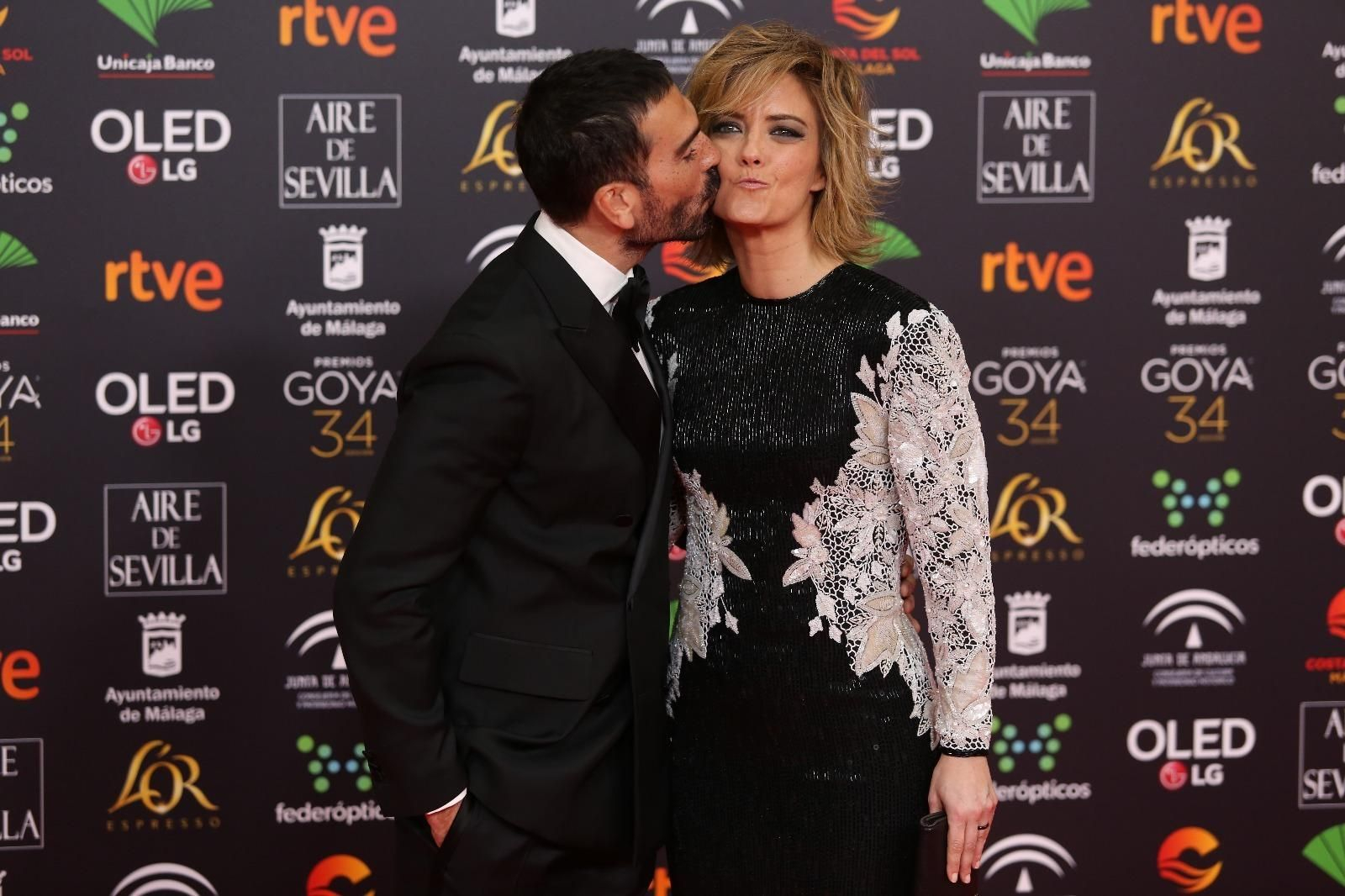 La alfombra roja de los Goya 2020 en Málaga