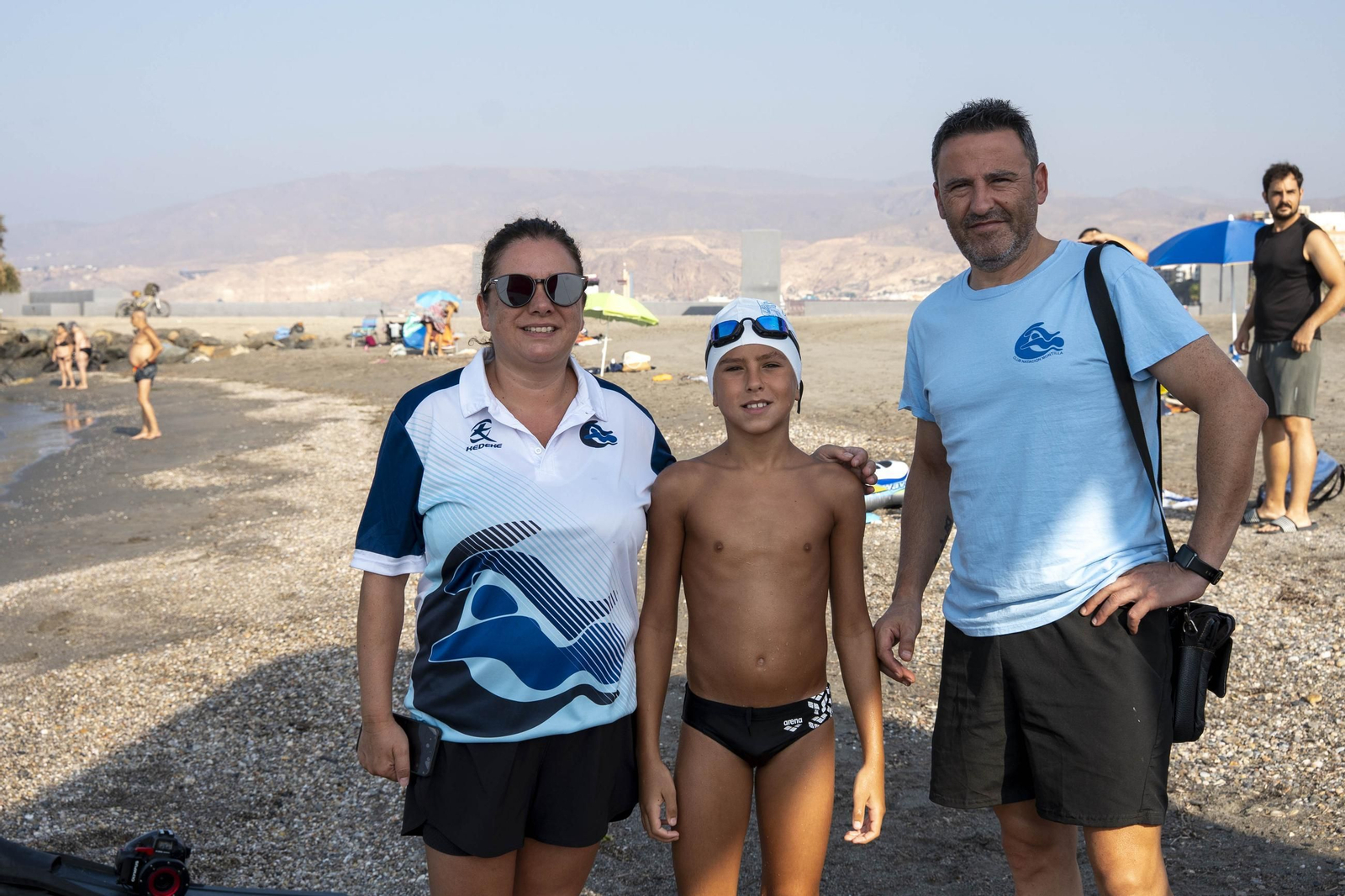 Travesía a nado Carlos Tejada de Almería