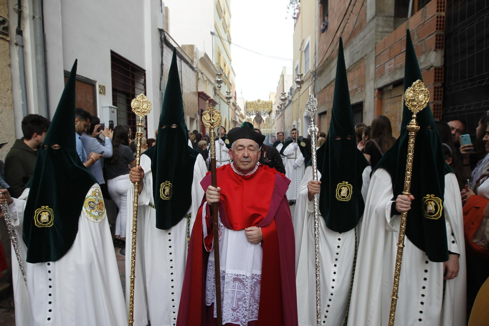 Imágenes de la Procesión de la Macarena. Semana Santa Almería 2019
