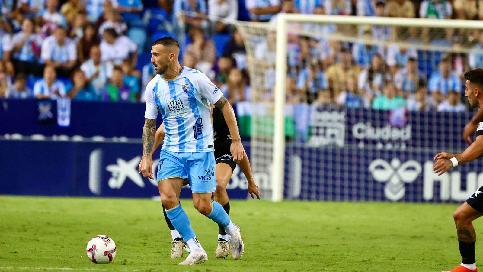El Málaga CF - Elche, en fotos