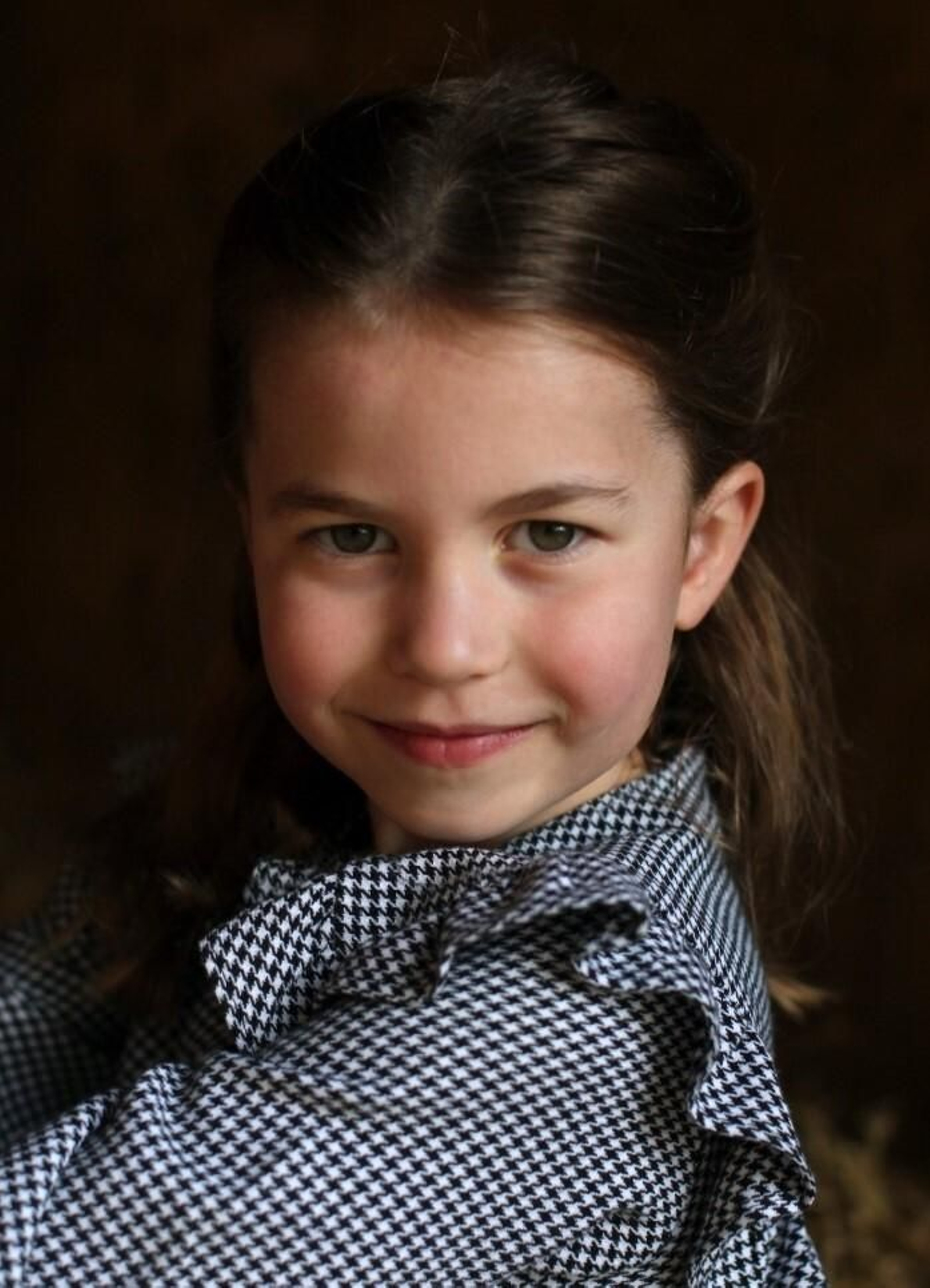 La princesa Carlota de Inglaterra en una foto oficial