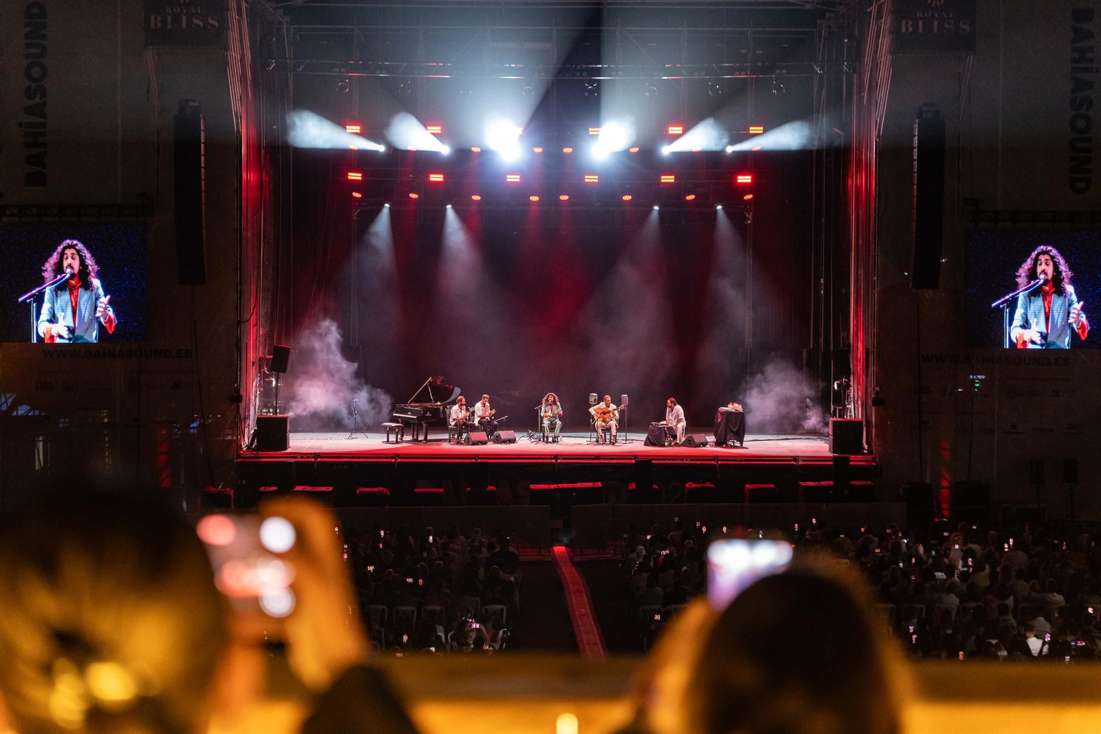 Las imágenes del concierto de Israel Fernández, la apuesta flamenca del festival Bahía Sound
