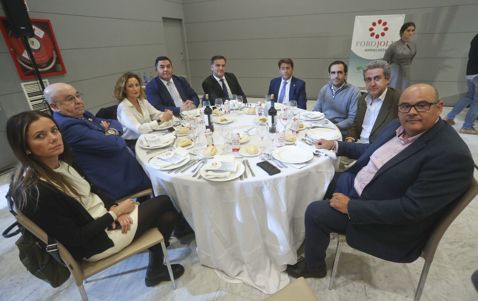 Foro Joly con el consejero de Sostenibilidad, Medio Ambiente y Economía Azul de la Junta de Andalucía en imágenes