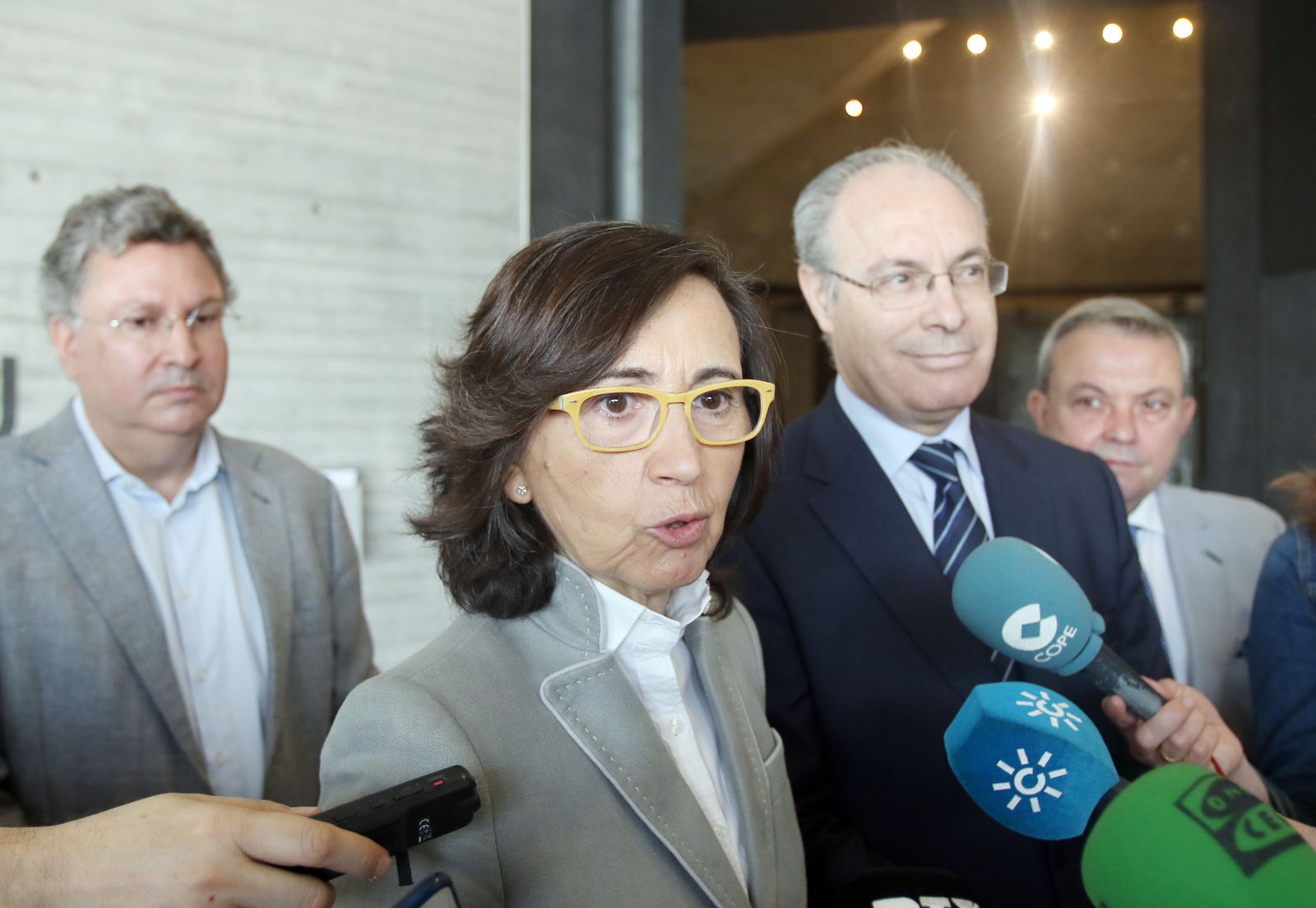 Rosa Aguilar y Juan Pablo Durán, en una foto de archivo.