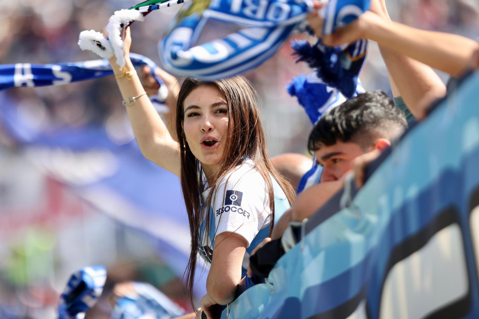 Búscate en las gradas de La Rosaleda durante el Málaga CF- UD Ibiza