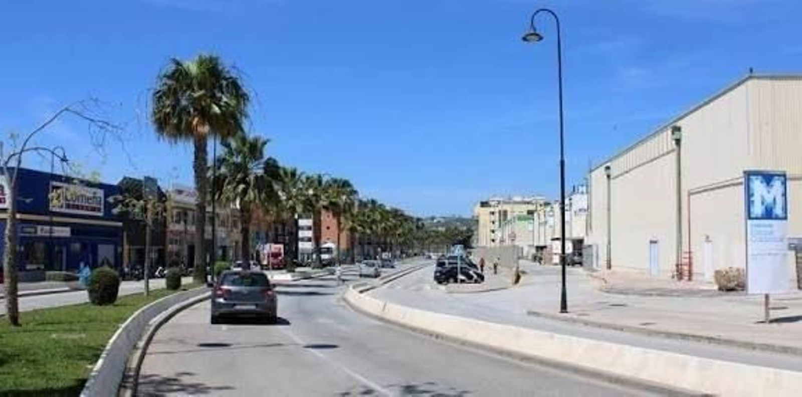 Vista de Las Lagunas, en Mijas.