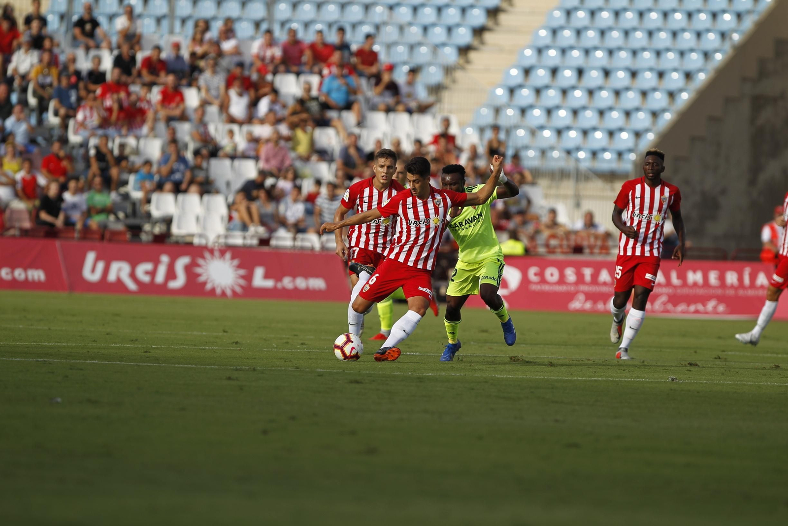 El UD Almería-Zaragoza, en imágenes