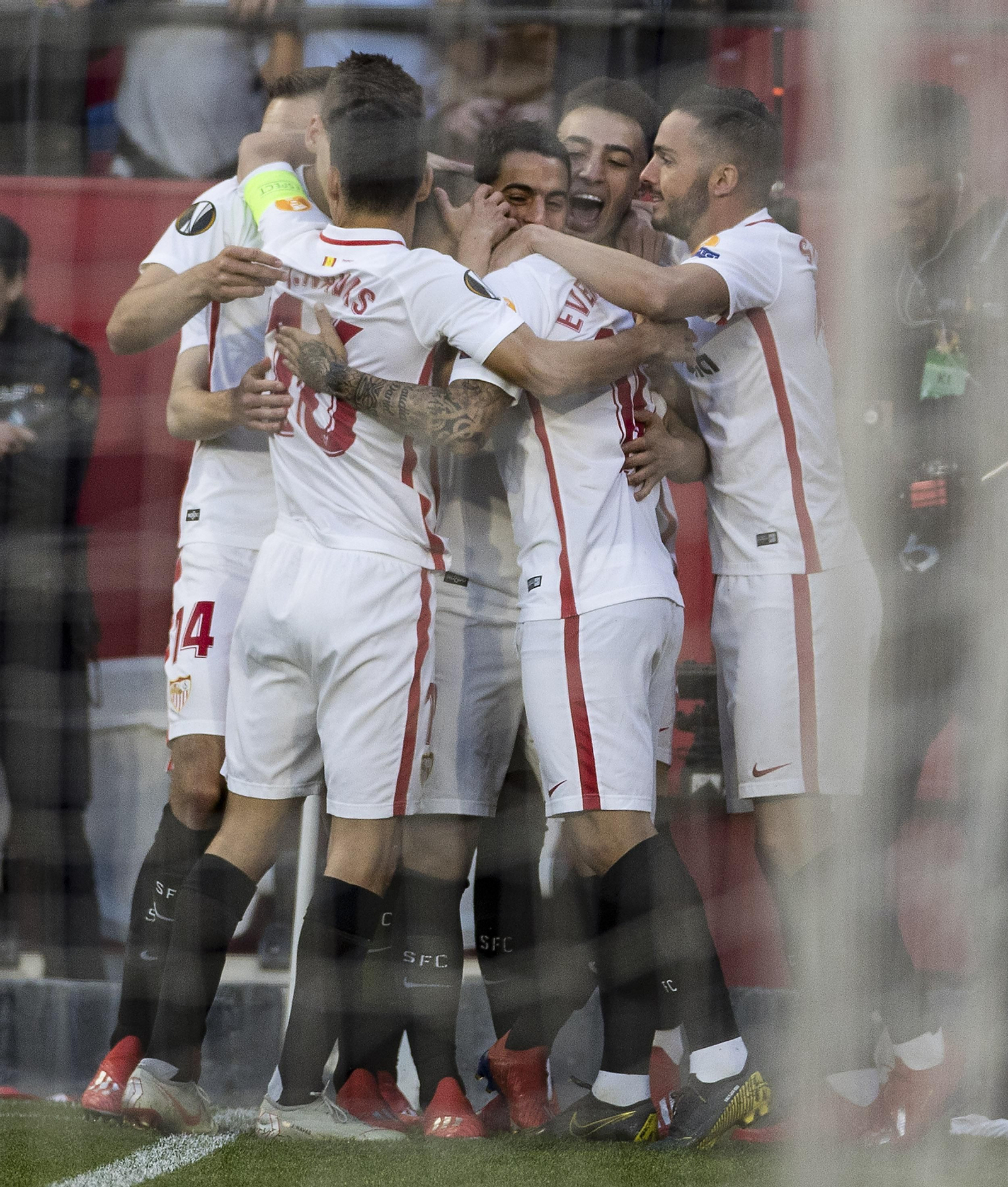 Las imágenes del Sevilla FC - Slavia de Praga