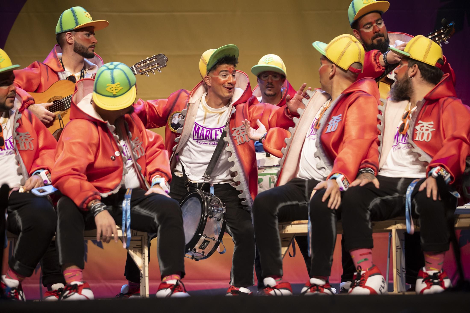 La última jornada de semifinales del Carnaval de Huelva, en imágenes