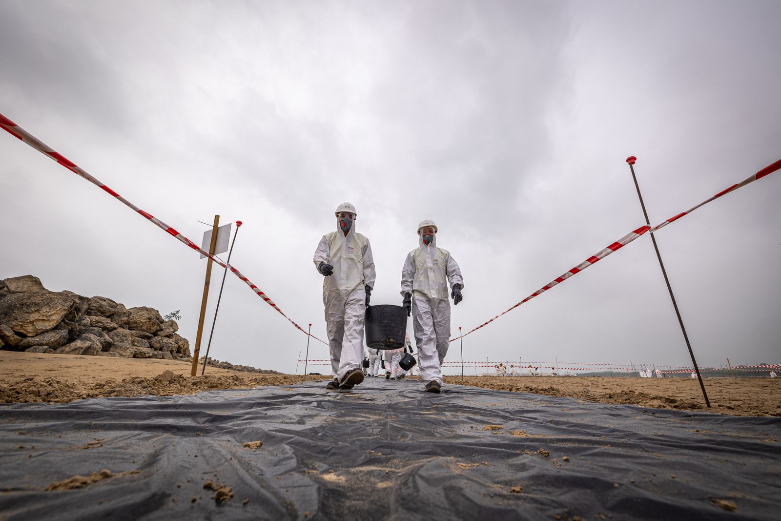 Imágenes del simulacro marítimo en en El Puerto