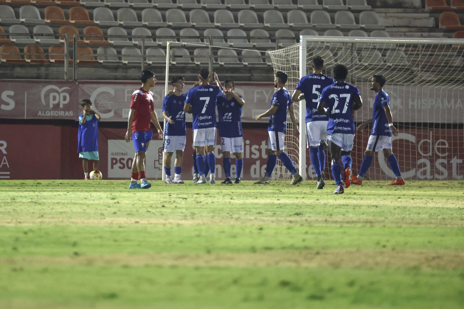 Las fotos del amistoso entre el Algeciras CF y el Xerez DFC en el Nuevo Mirador