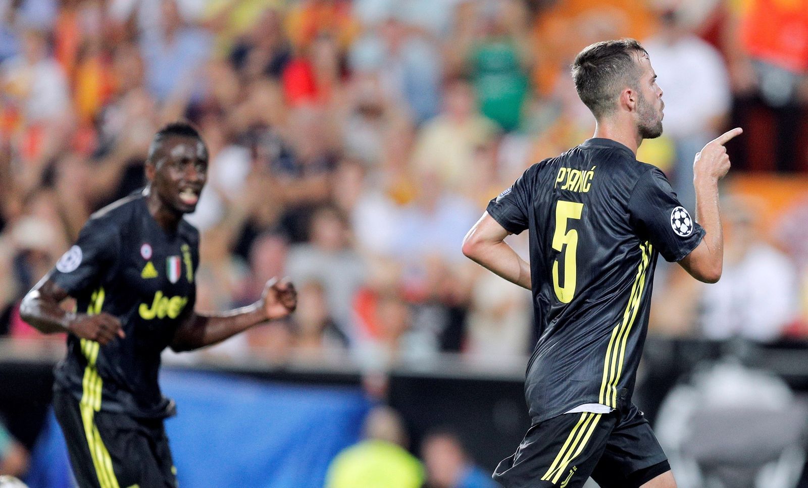 El Valencia-Juventus, en imágenes