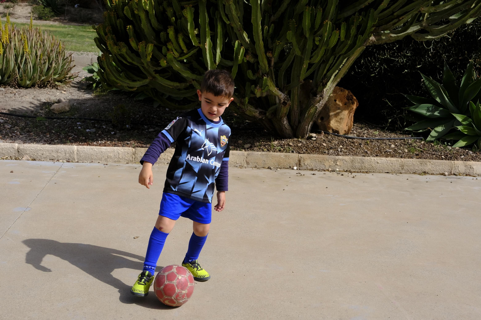Fotogalería de los campus de Sporting Almería y Fútbol Indoor La Academia.