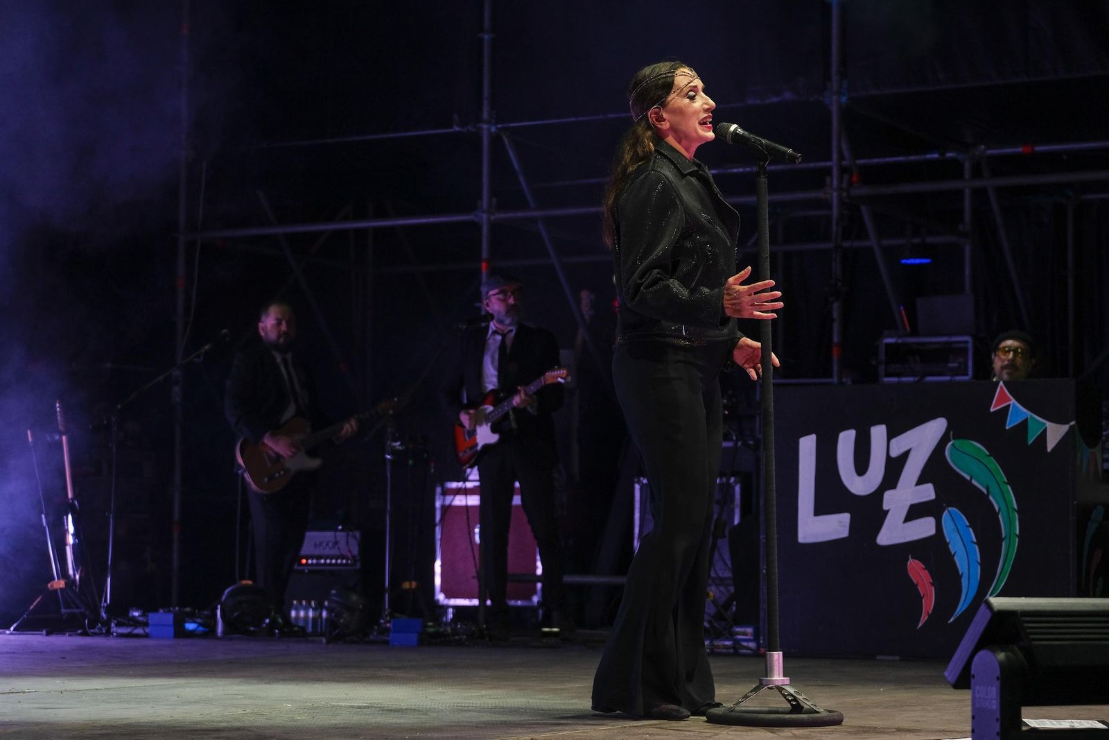 Concierto de Luz Casal en el CAAC