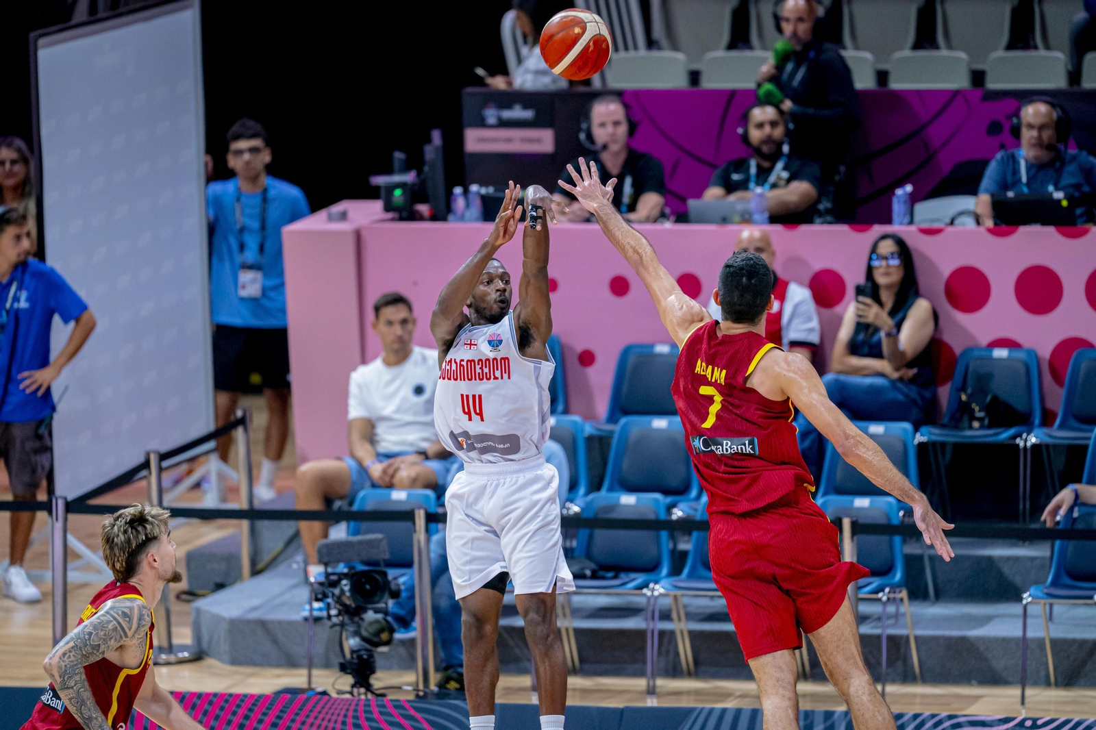 Las fotos del Georgia - España de baloncesto