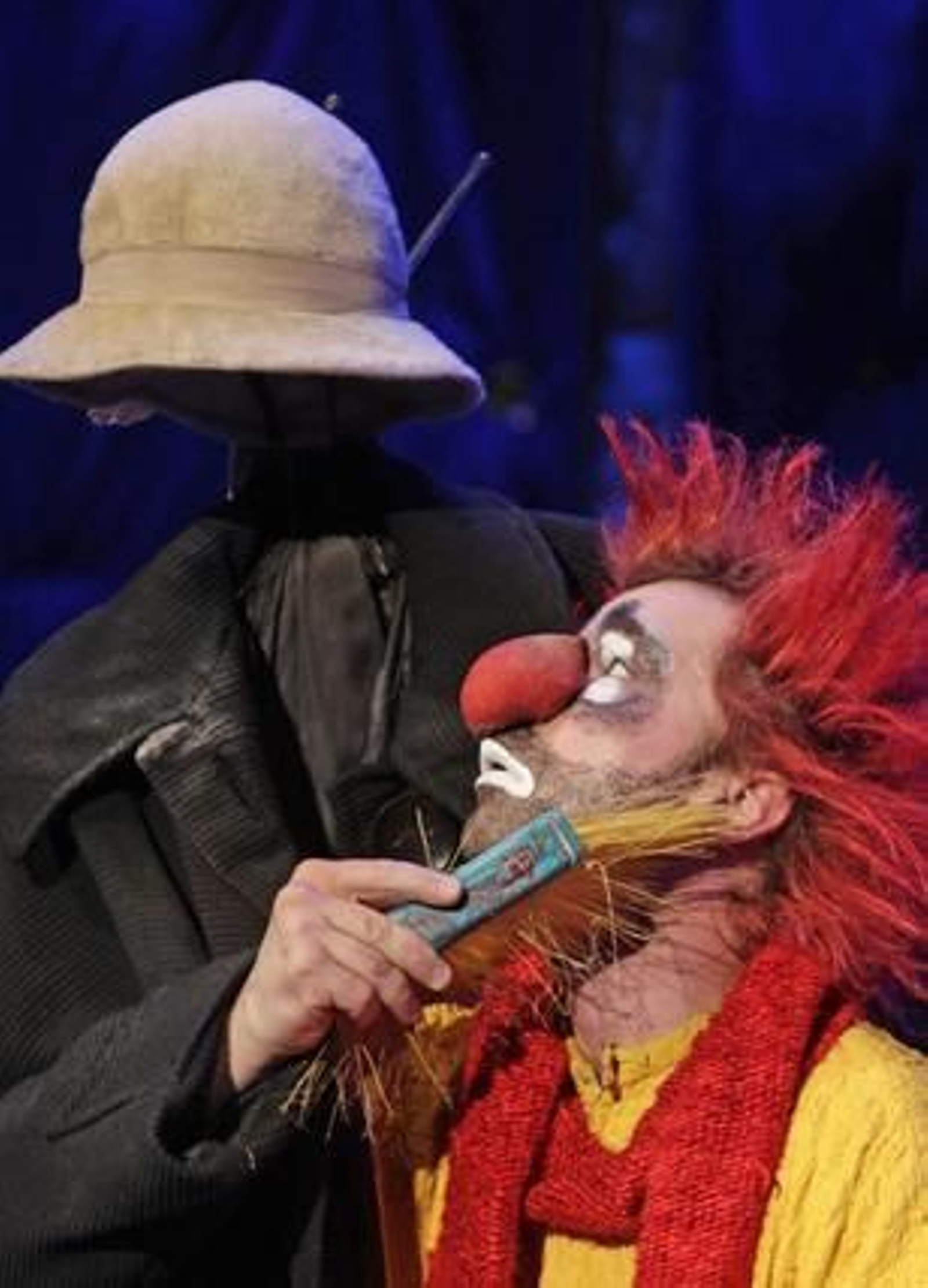 Una imagen de 'Slava's Snowshow', de la compañía de Slava Polunin. / Antonio Pizarro