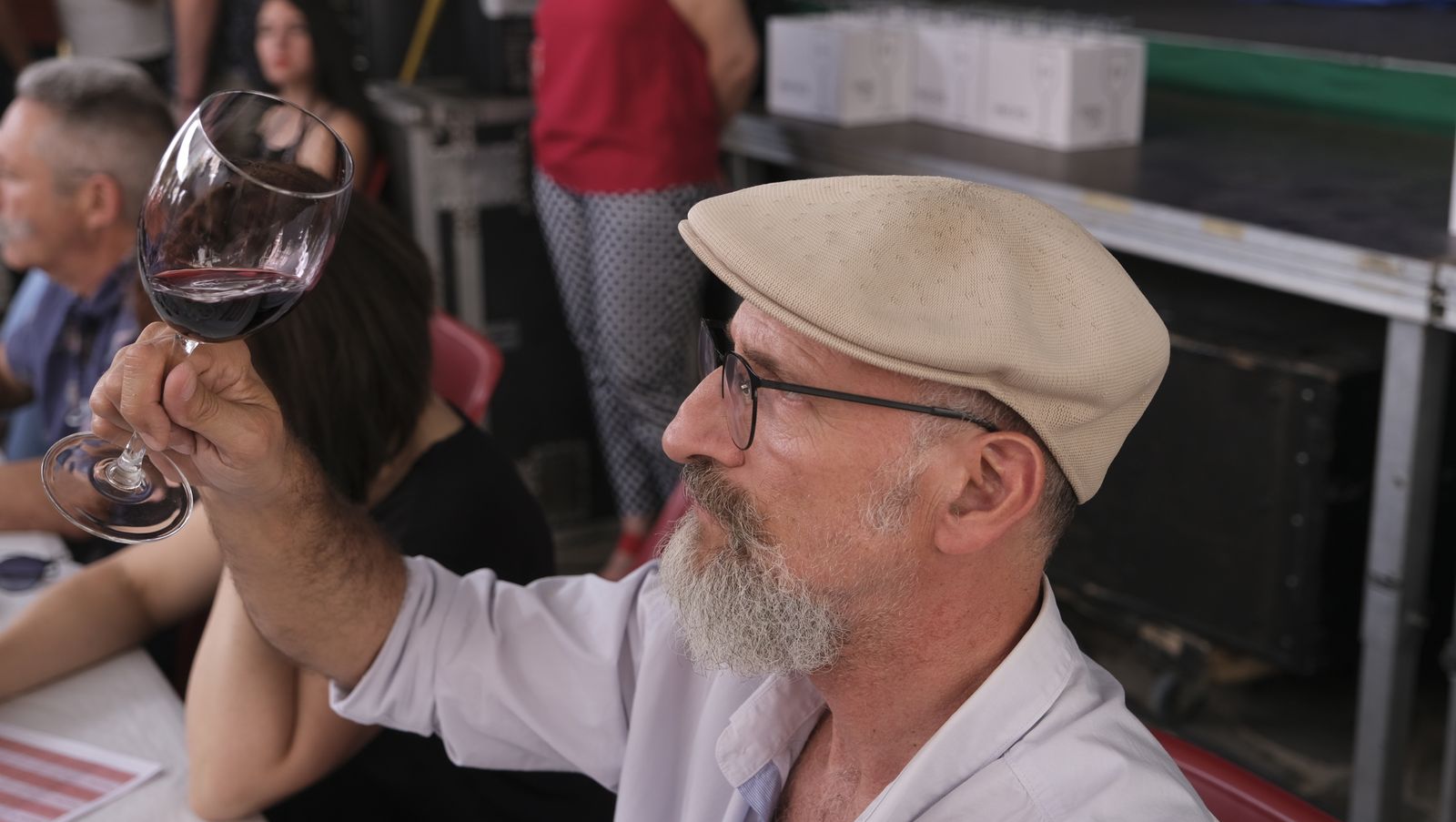 Imágenes del concurso de cata de vinos de las Fiestas de Abrucena 2022