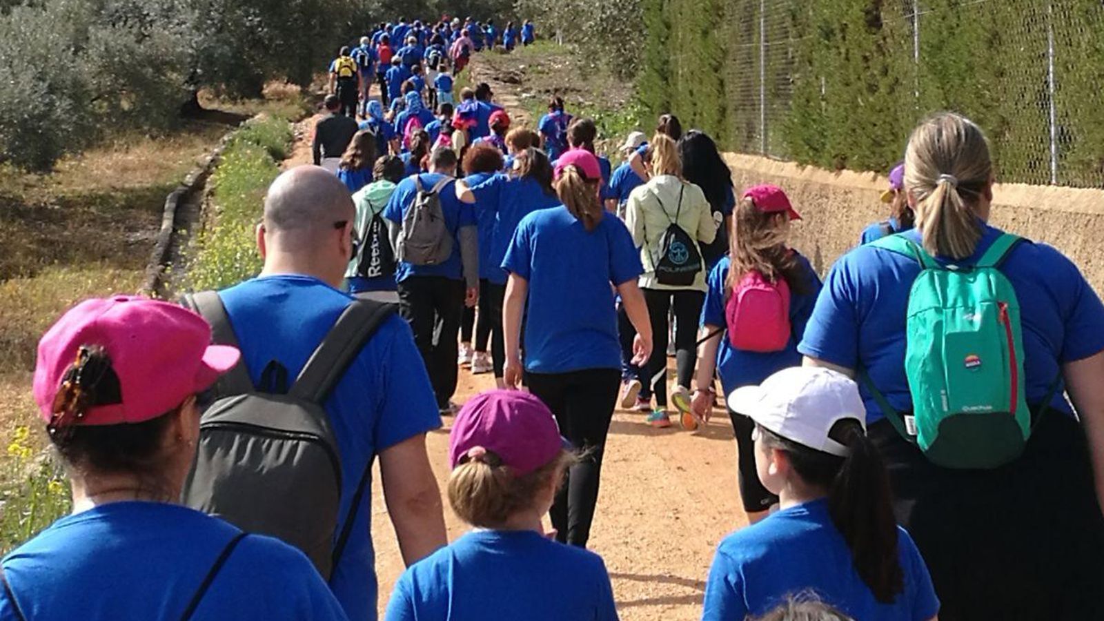 Una excursión organizada por AVOI para los niños y sus familias, una vez que estos han superado la enfermedad.