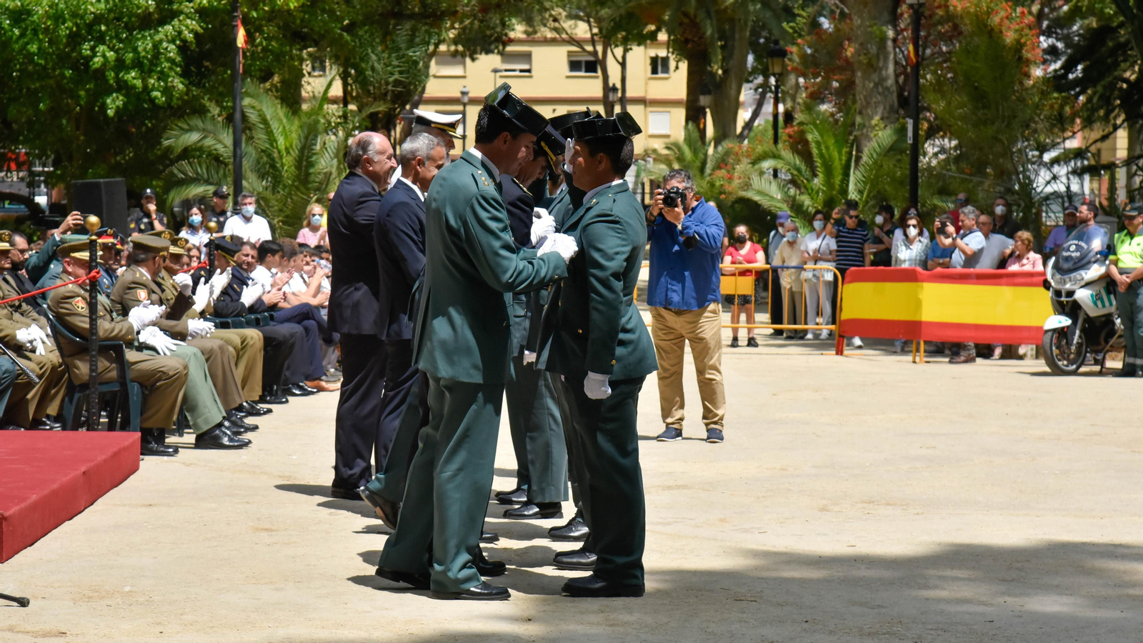 Las fotos del acto del 178 aniversario de la fundación  de la Guardia Civil