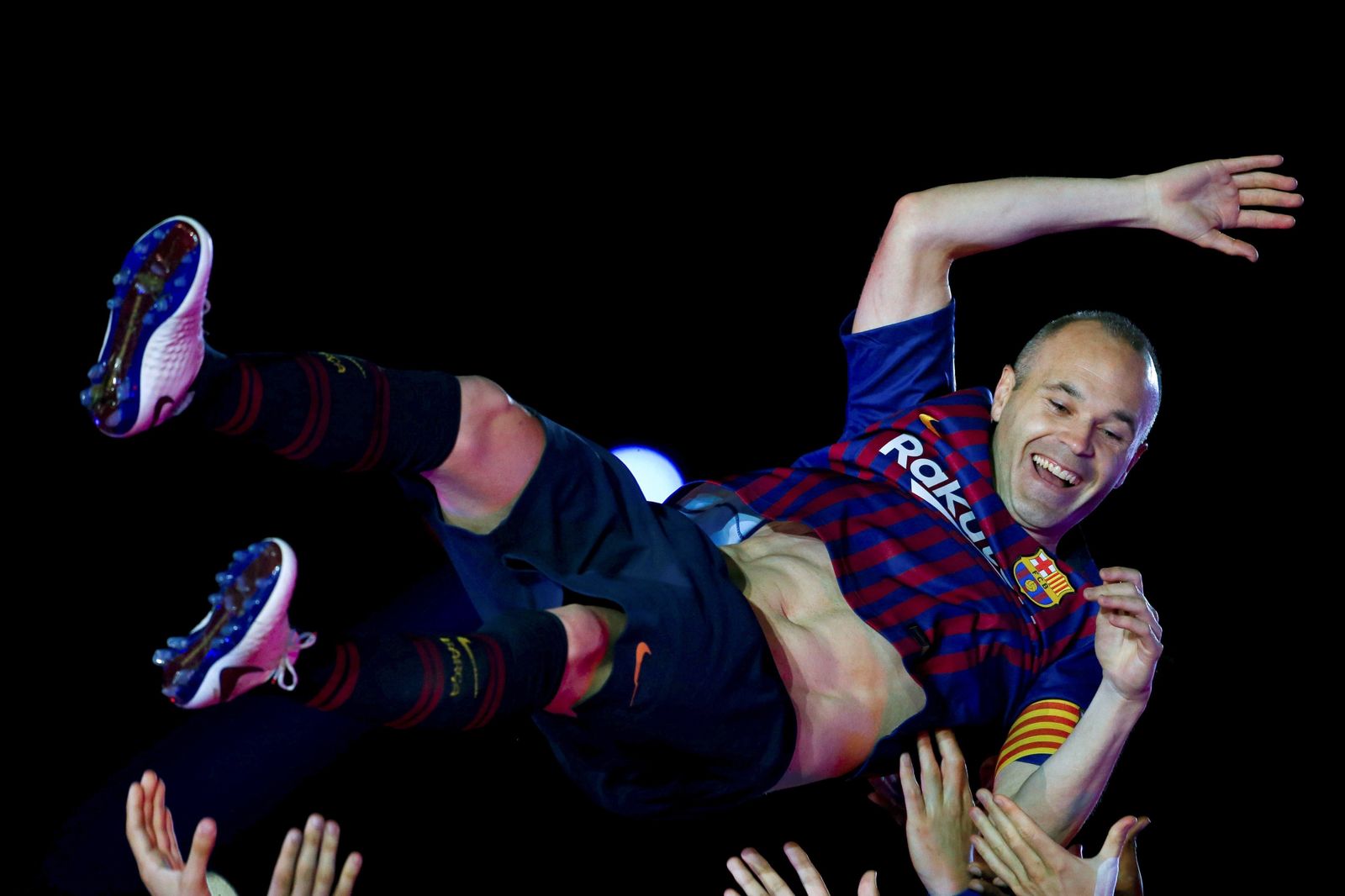 Iniesta, manteado