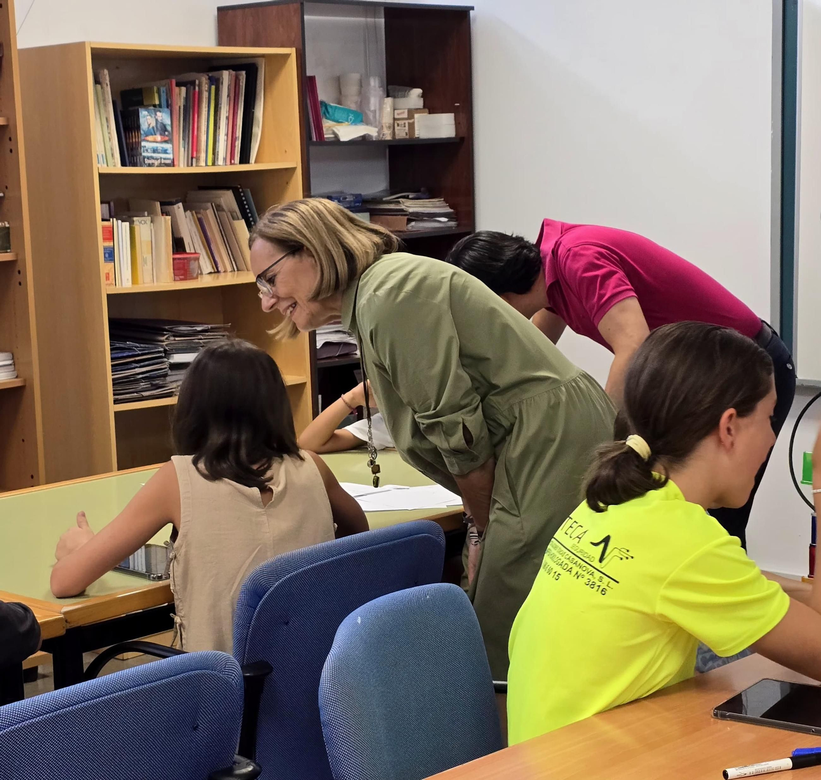 Imagen de archivo de un taller de competencias digitales