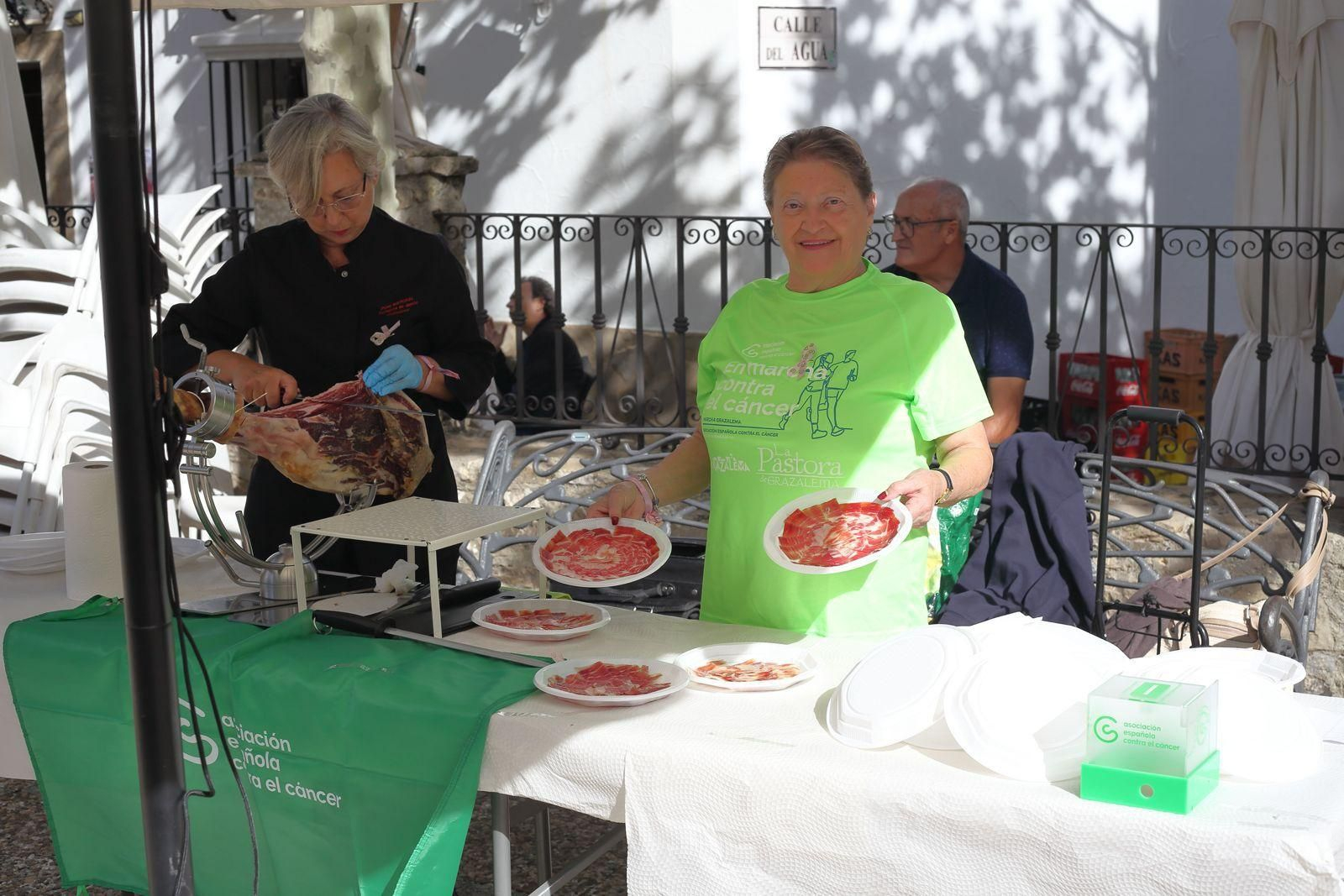 Varias participantes en esta muestra solidaria celebrada el fin de semana