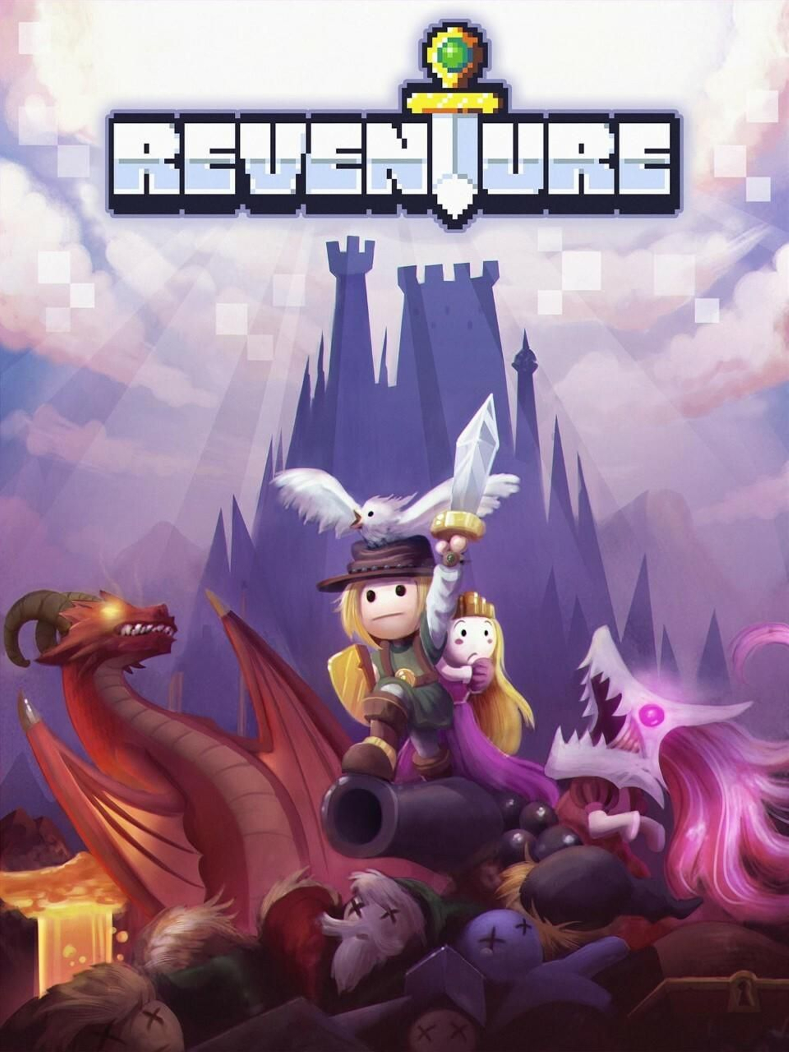 Logo del videojuego malagueño 'Reventure'.