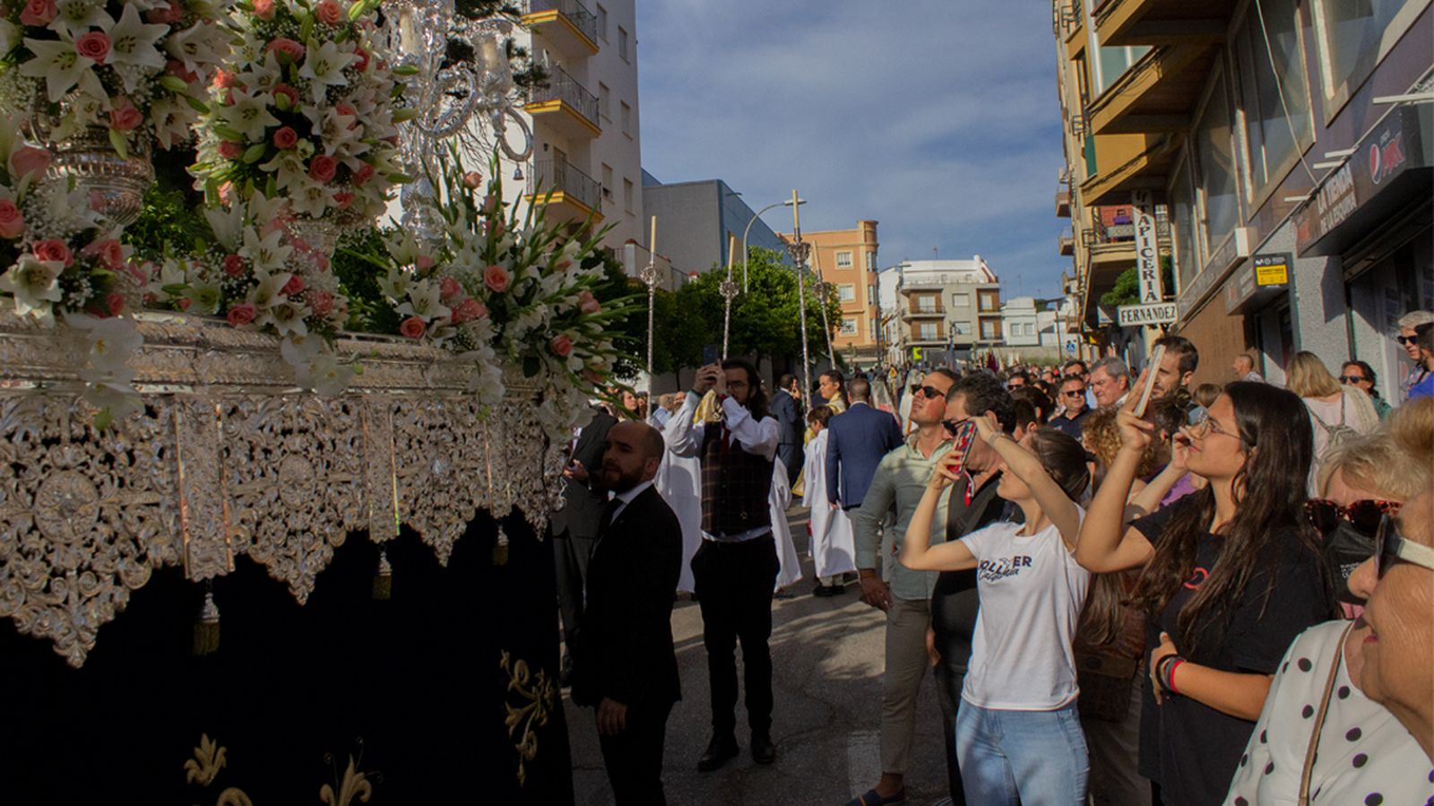 Fotos de la procesión de María Auxiliadora en Algeciras