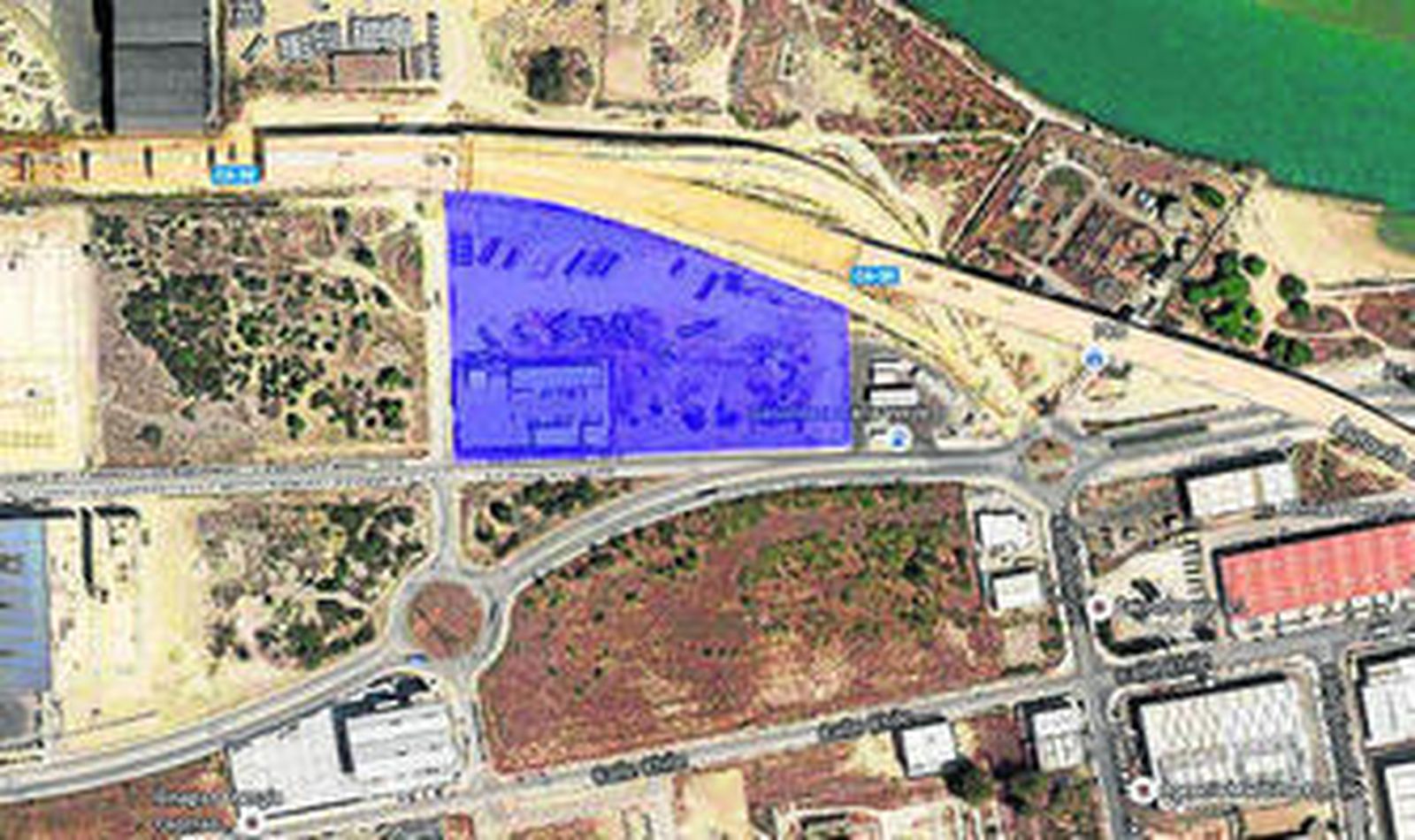 Futura ubicación del proyecto de Petroitálica en La Cabezuela.