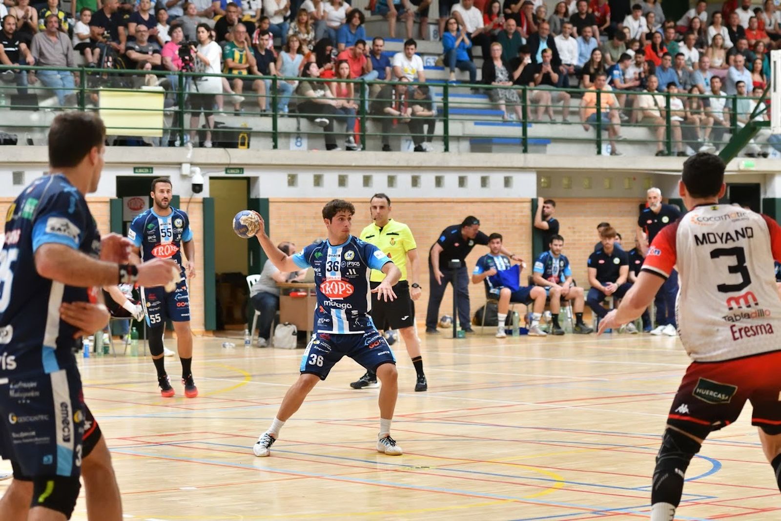 Diego Pérez, durante un partido