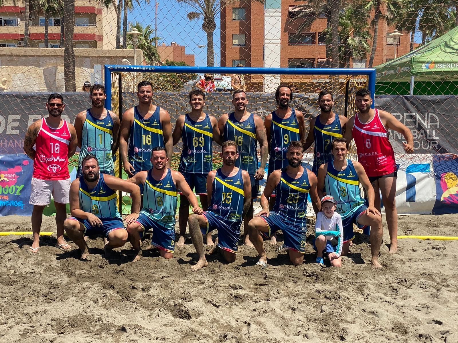 Una formación del BM Playa Algeciras