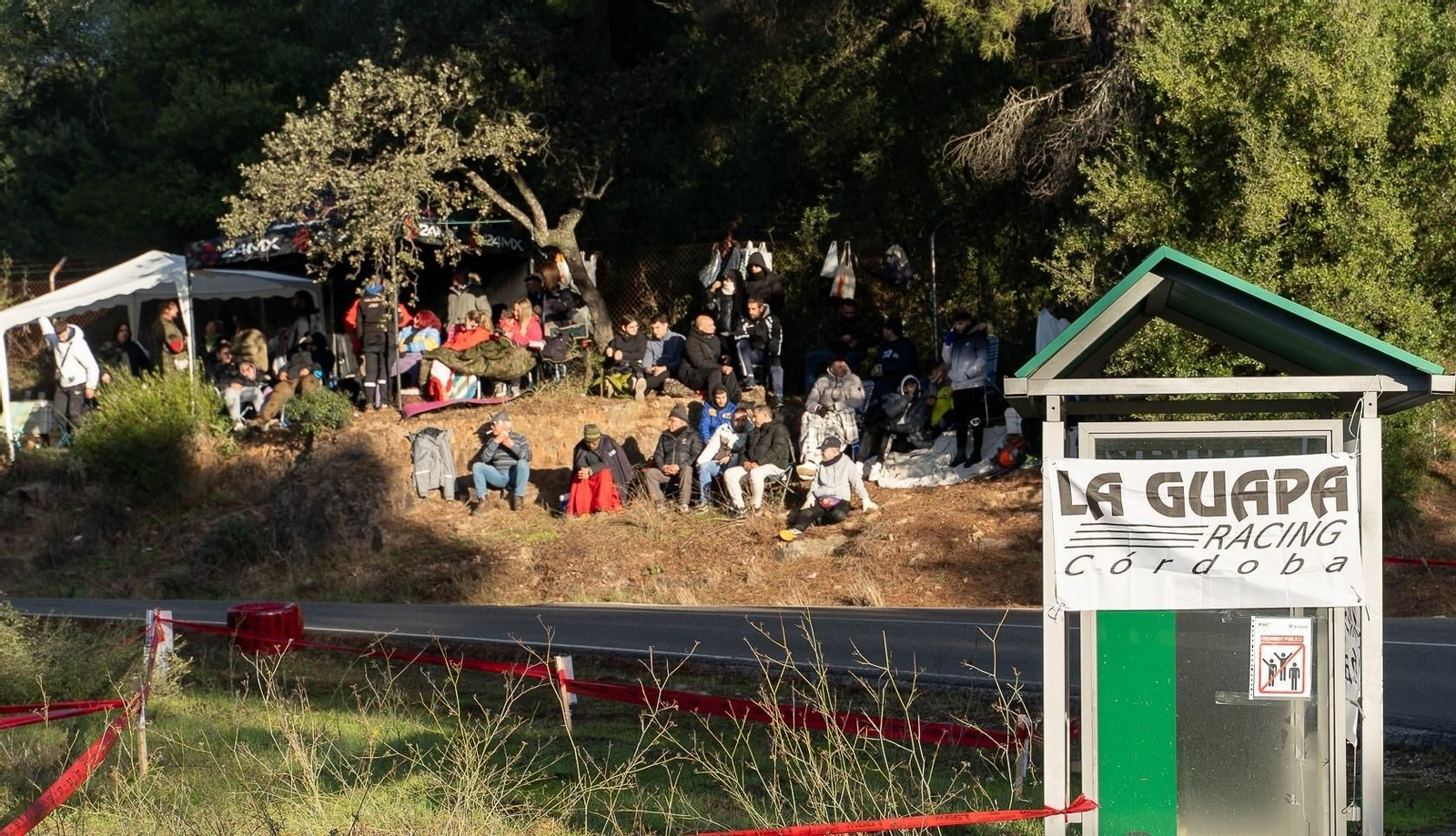 El espectacular arranque de la Subida a Trassierra, en imágenes
