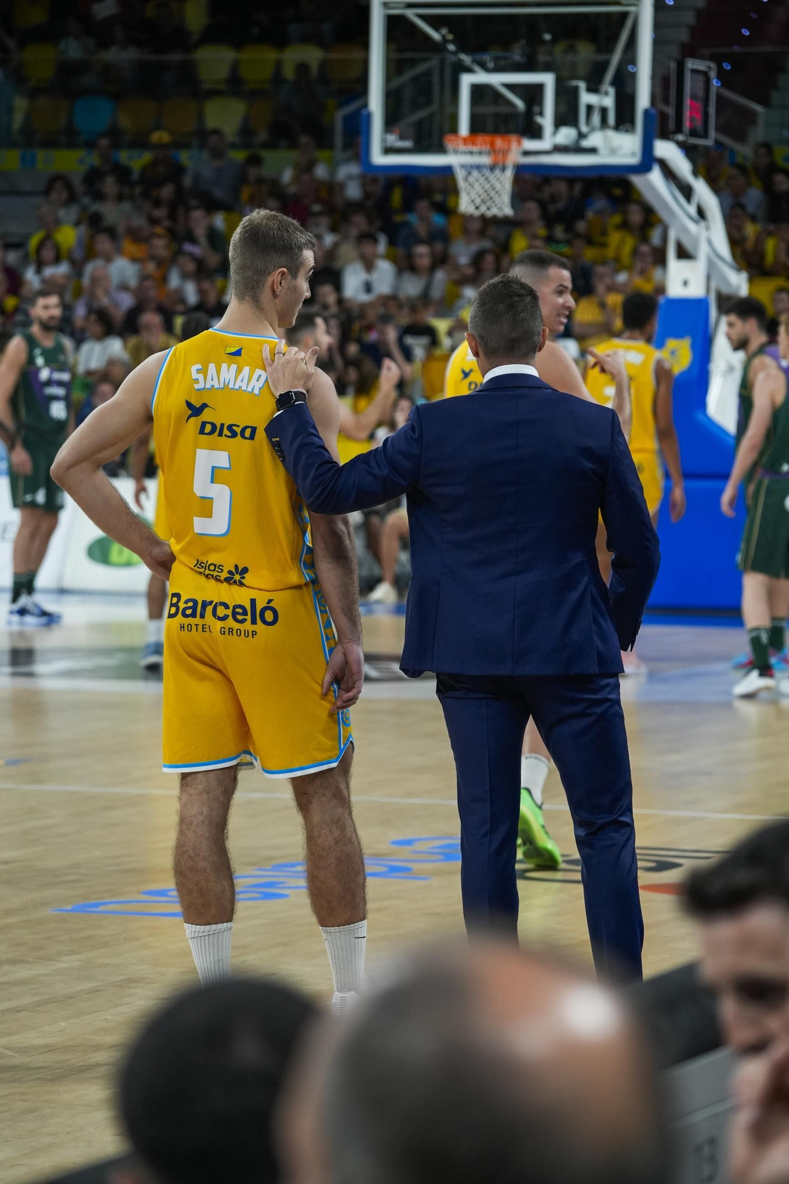 El Gran Canaria-Unicaja, en fotos