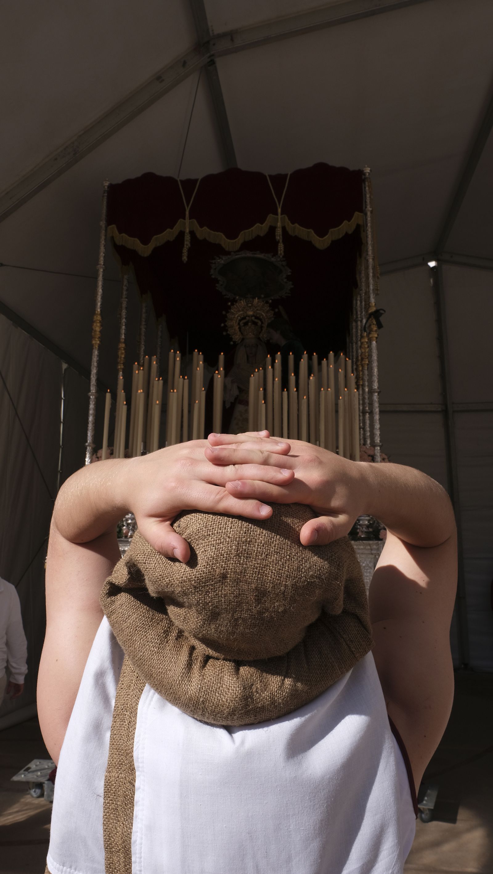 Procesión de Coronación en Almería, en imágenes.