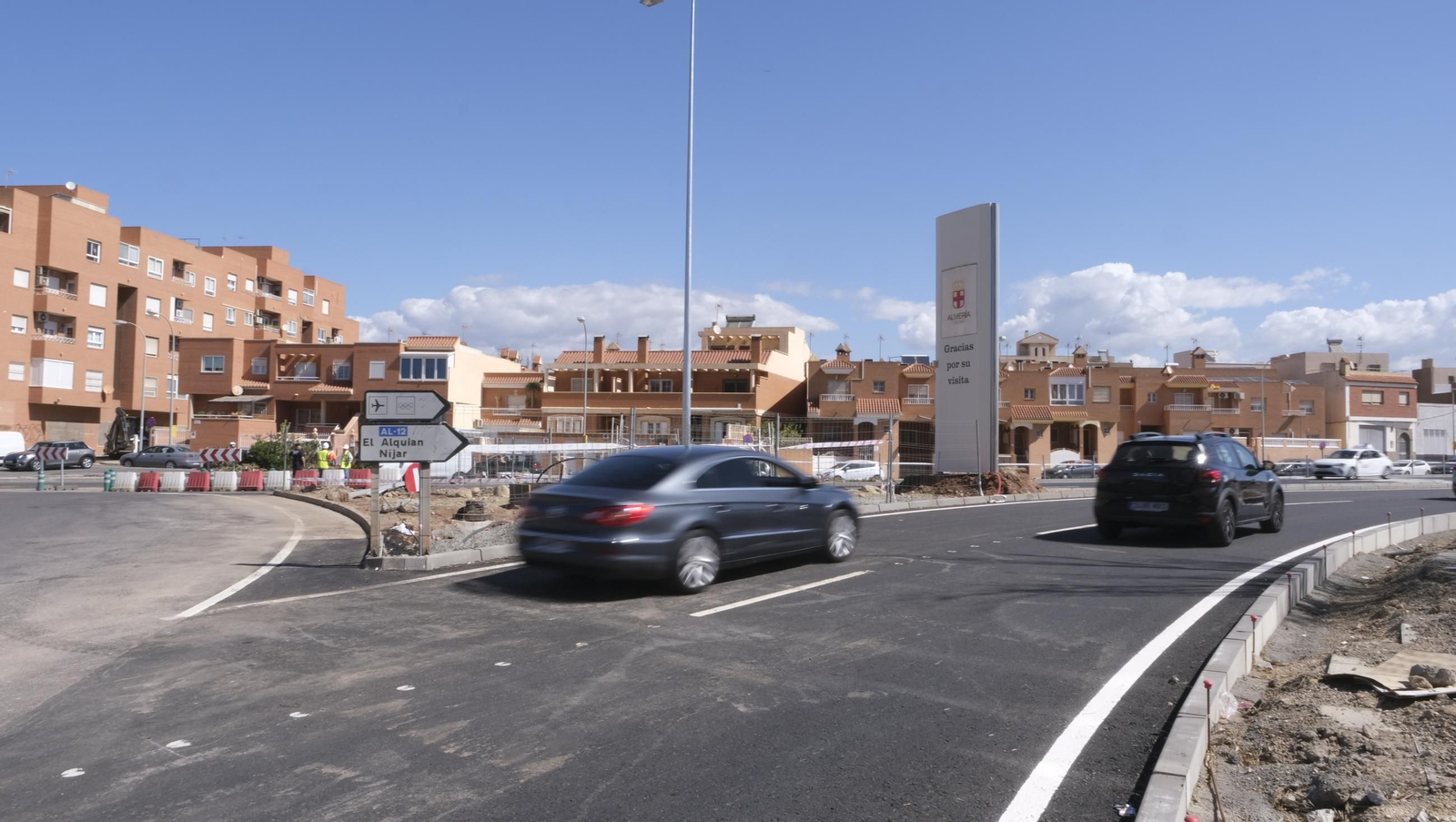 Las obras del soterramiento en Almería, en imágenes