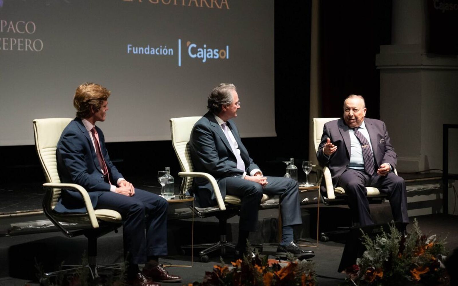 Cepero Paco Cepero participa en el ciclo Mano a Mano de la Fundación Cajasol