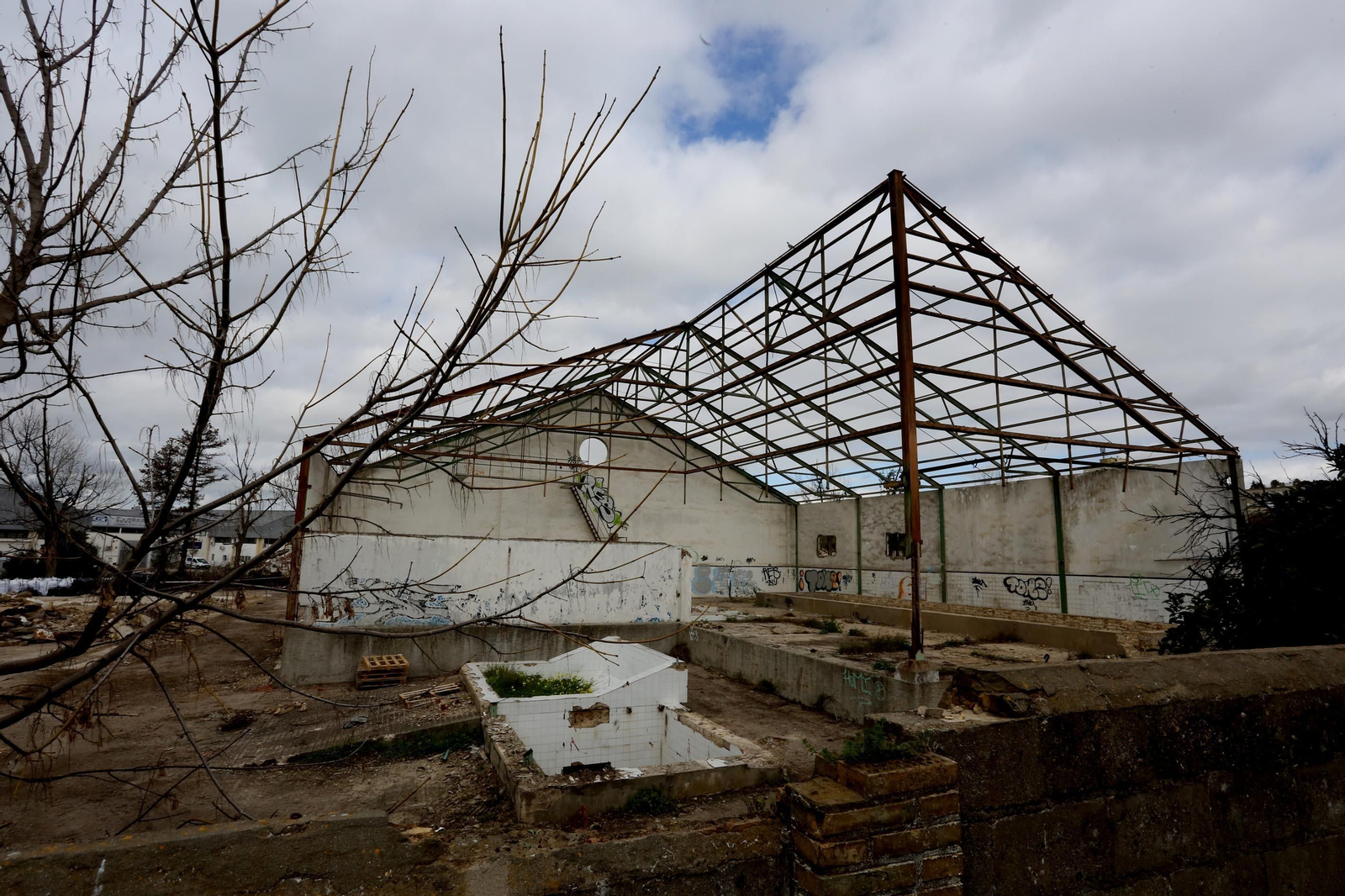 Derribo de las antiguas bodegas Bobadilla: El polígono Guadalquivir se revaloriza