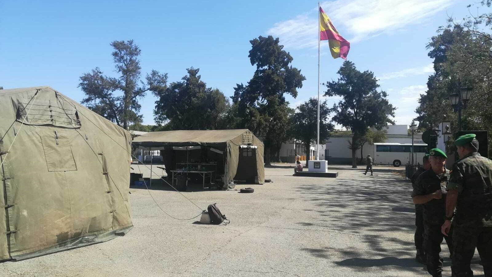 Espacio habilitado para realizar las pruebas.