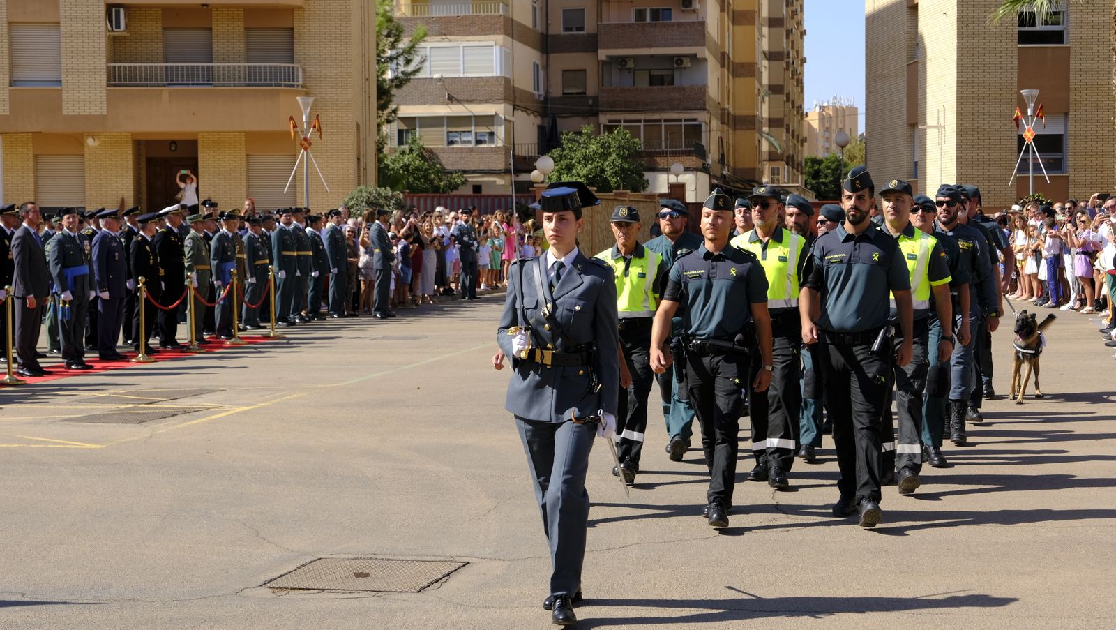 Imágenes de la Festividad del Pilar en la Comandancia de la Guardia Civil de Almería