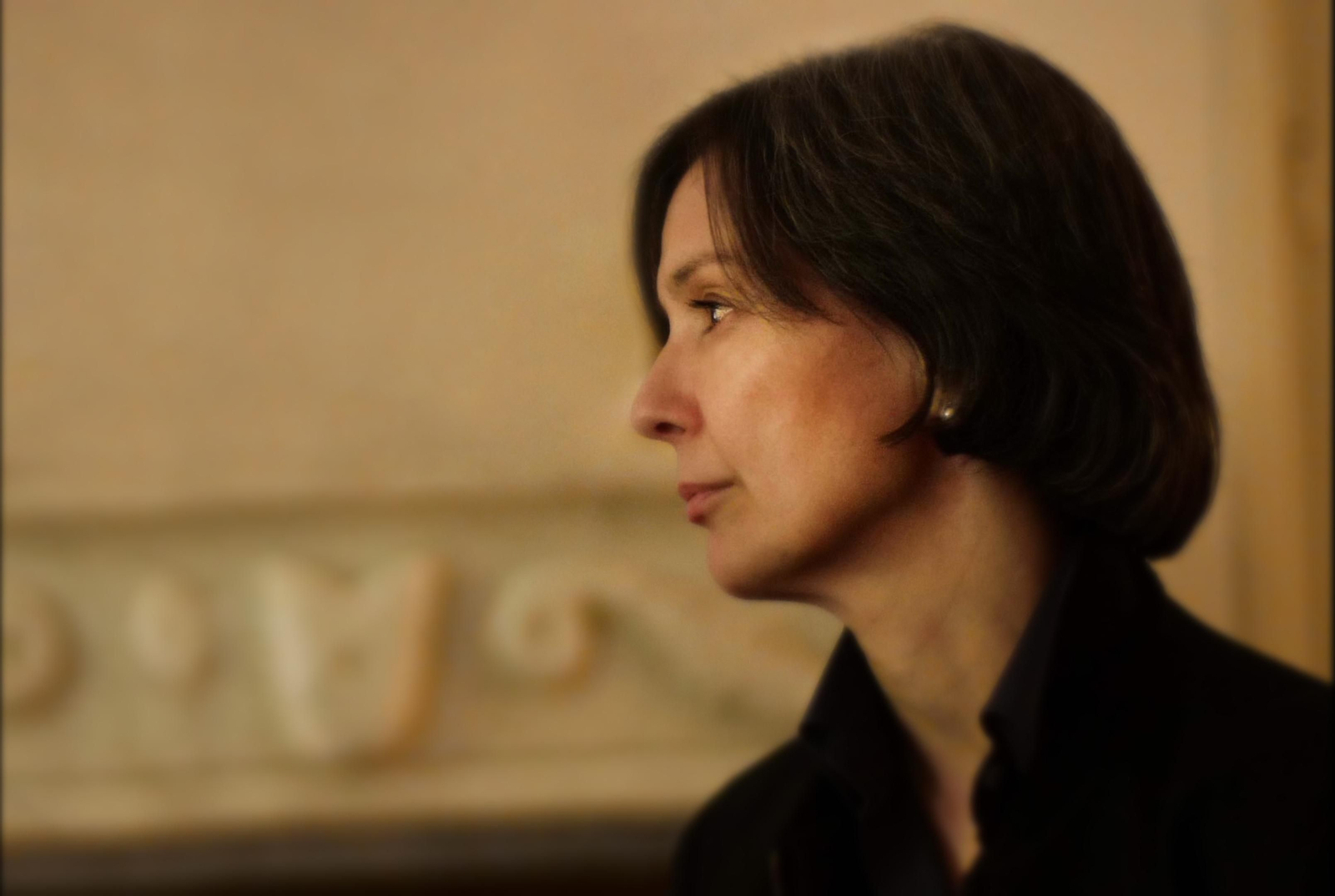 Primer plano de Arantxa Aguirre (Madrid, 1965).