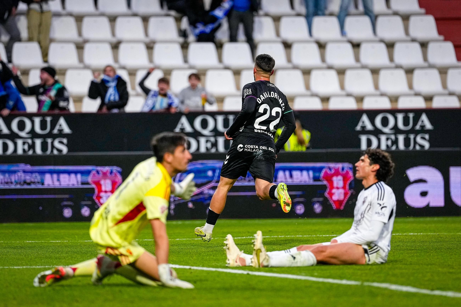 Albacete-Málaga CF, en fotos