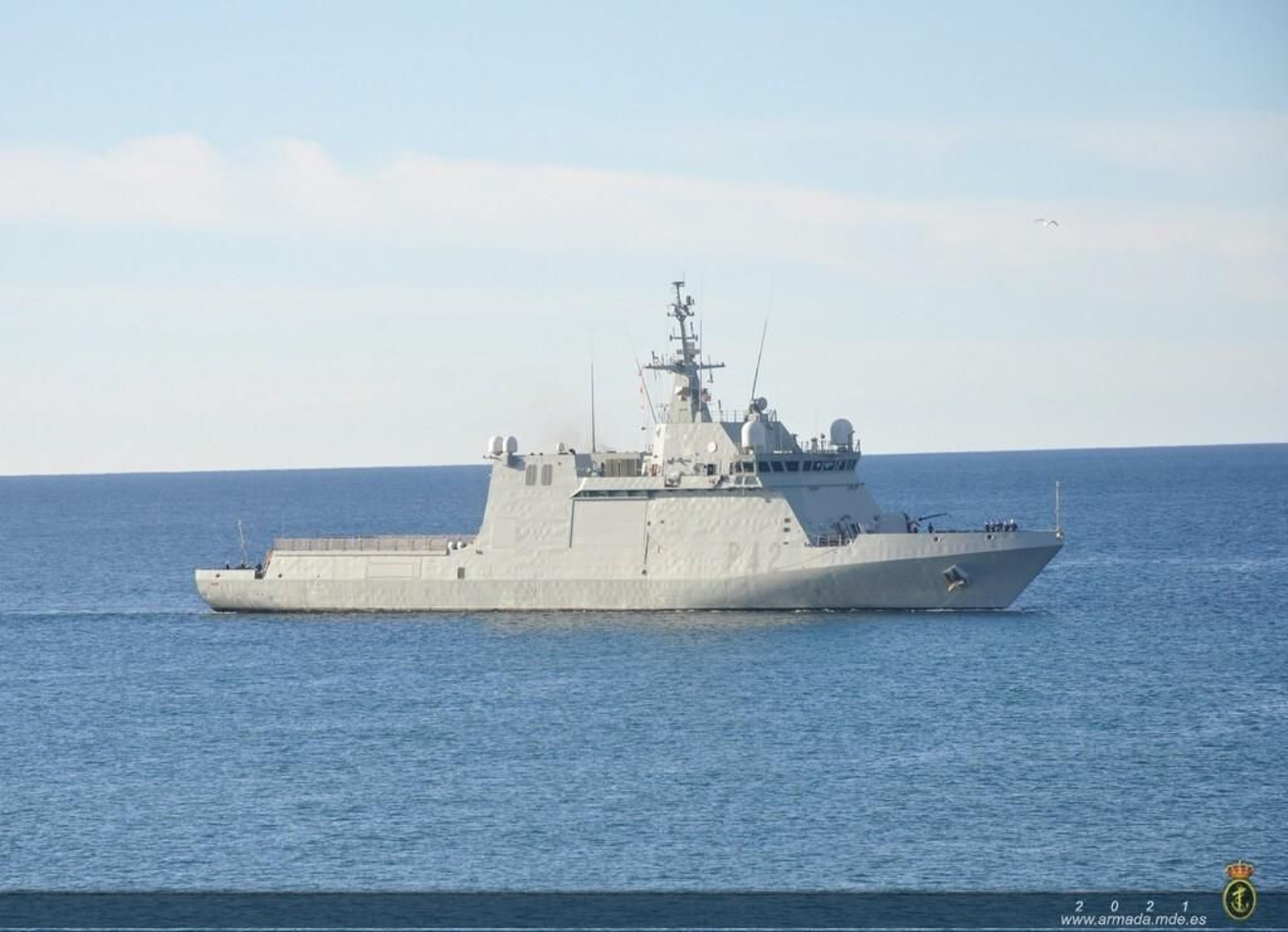 El 'Rayo P-42' de Armada Española.